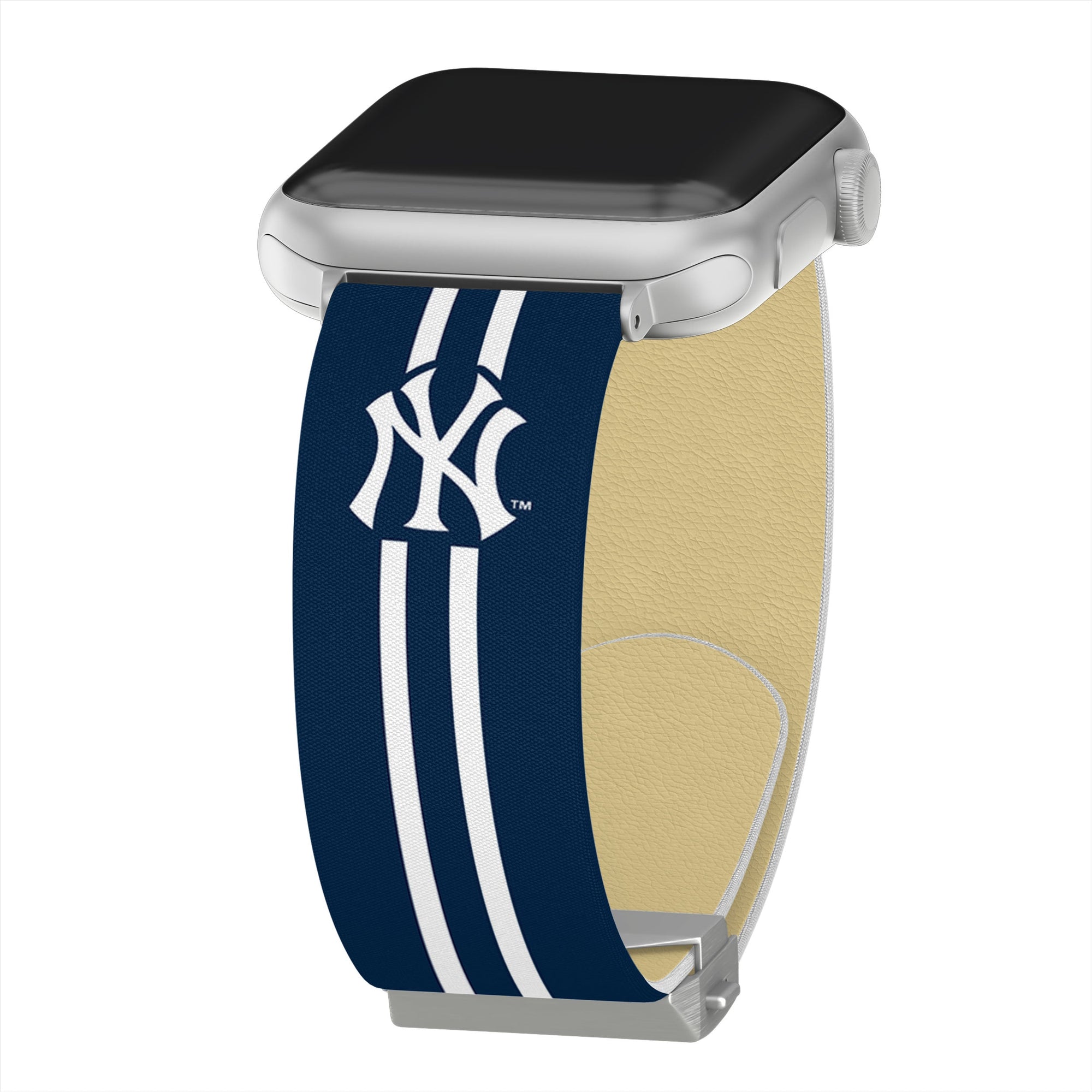 Game Time New York Yankees Signature Series Apple Watch Band With Engraved Buckle