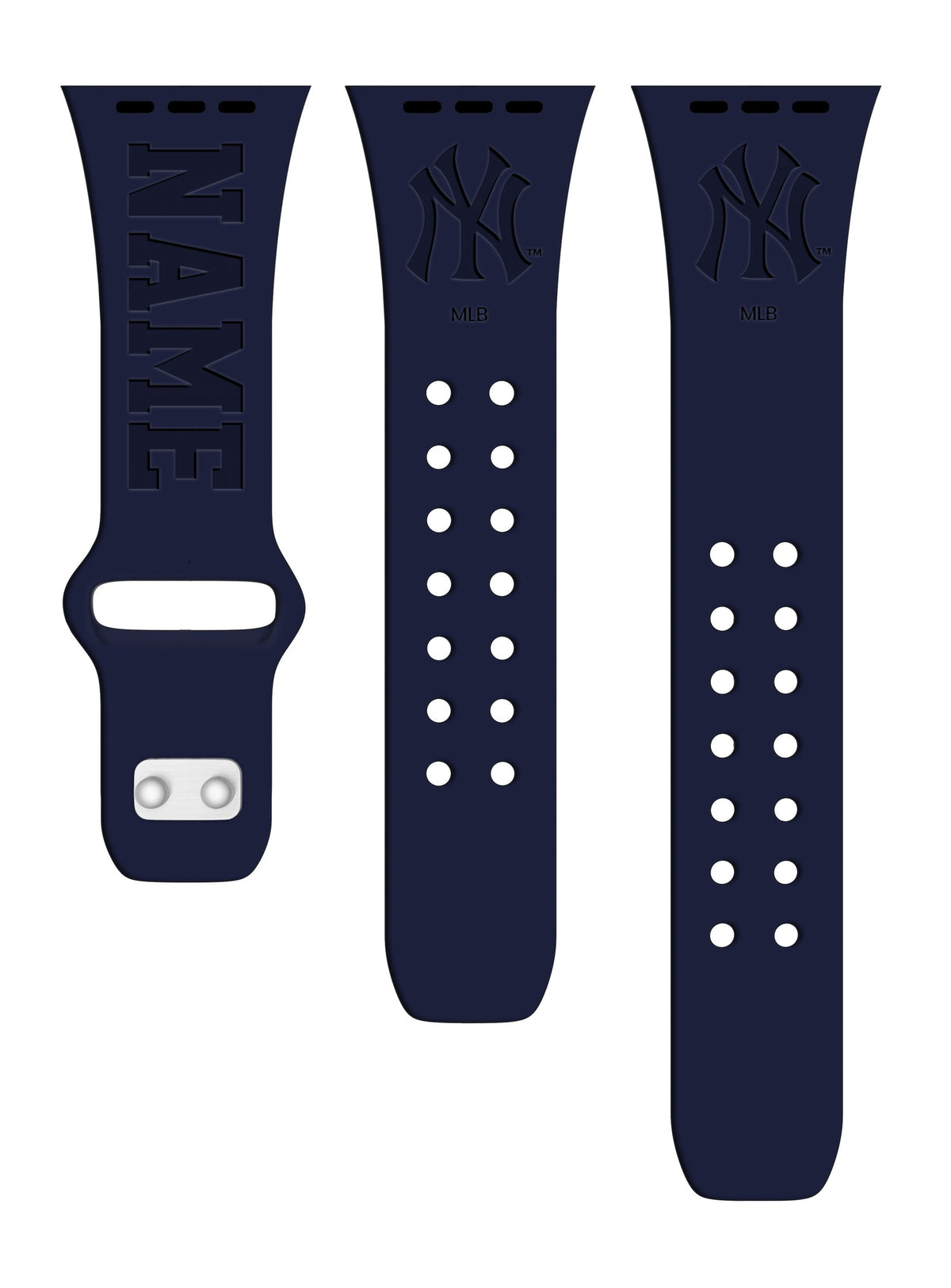 New York Yankees Custom Engraved Apple Watch Band