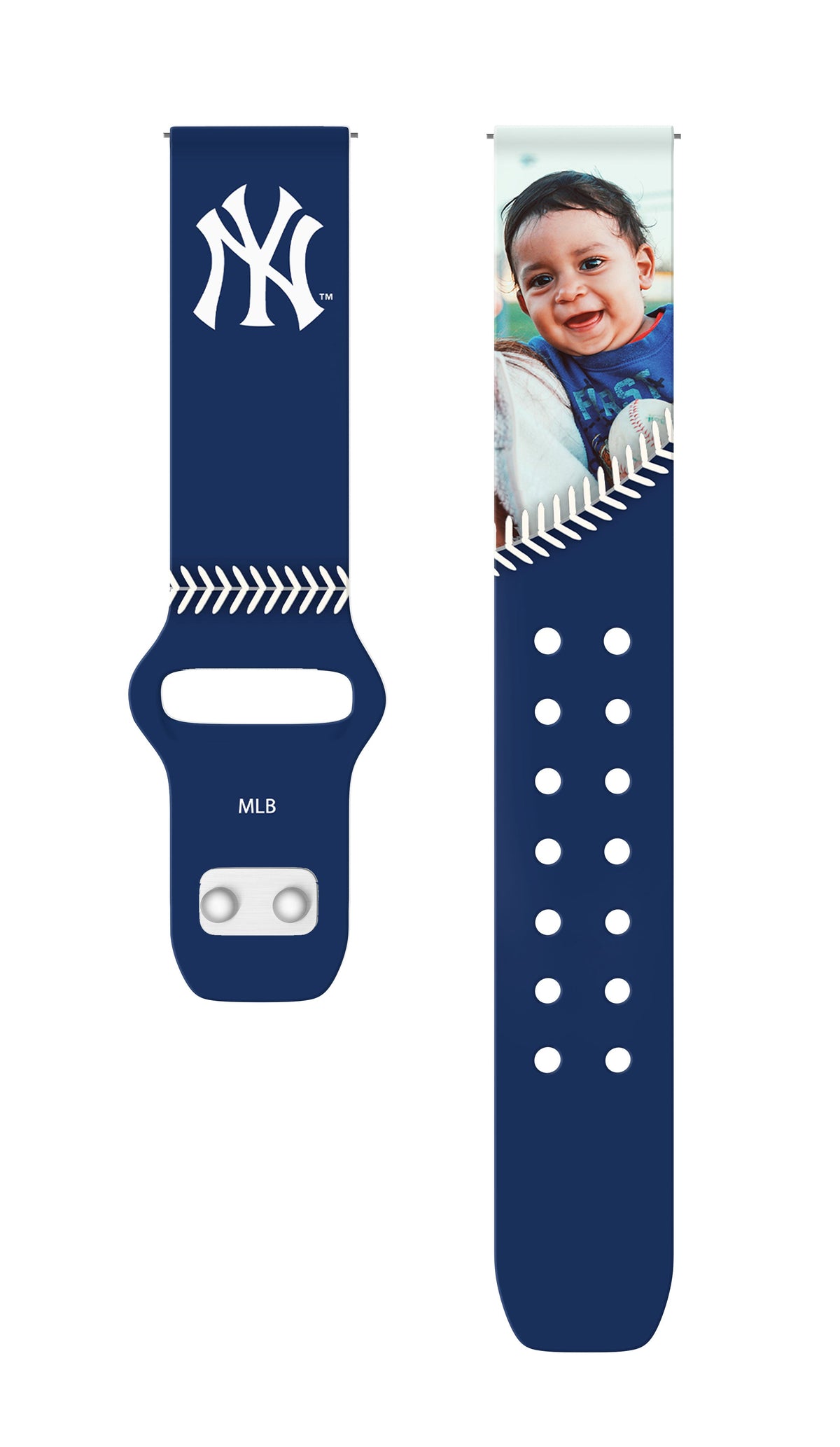 New York Yankees Custom Photo HD Samsung Galaxy Watch Band
