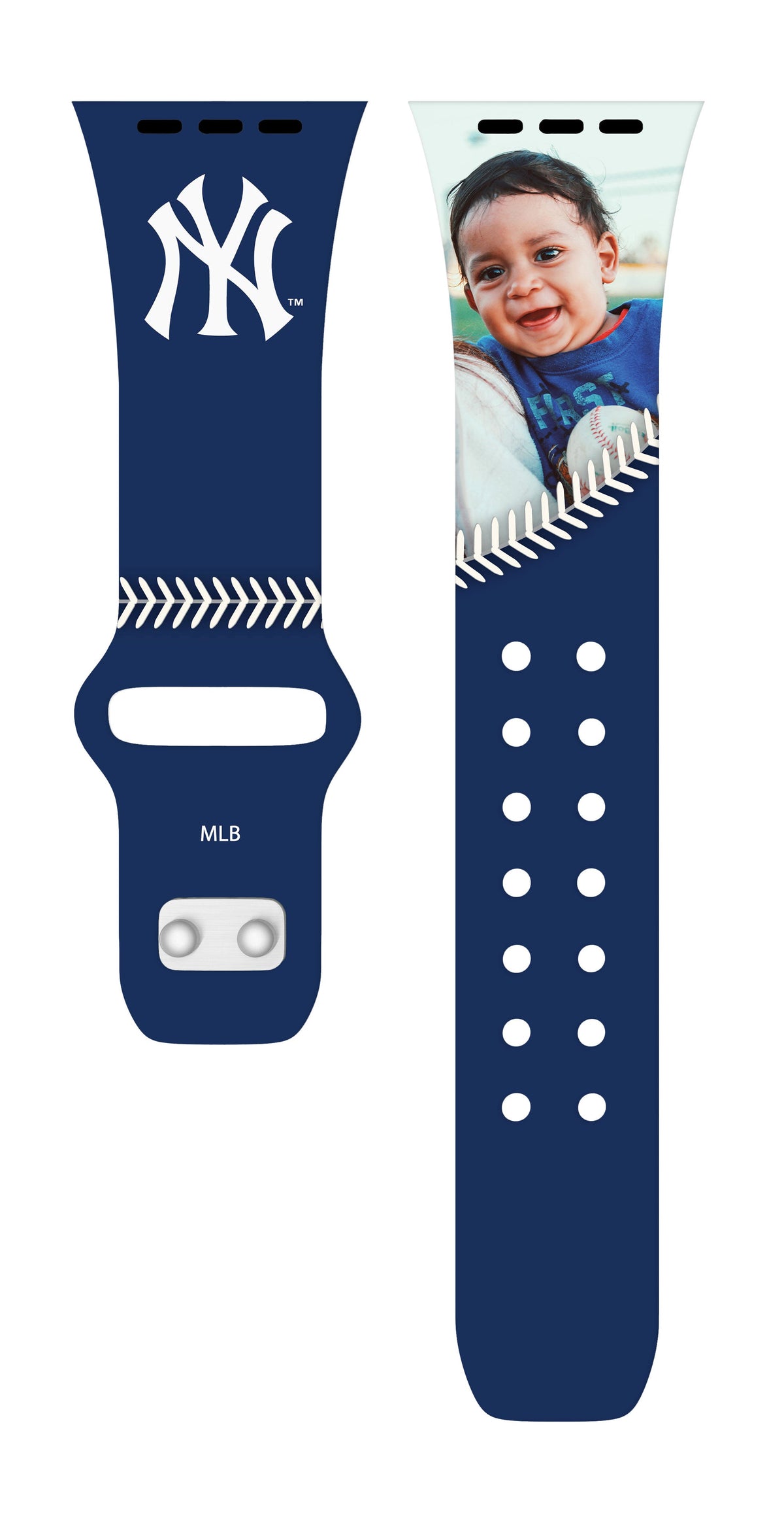 New York Yankees Custom Photo HD Apple Watch Band