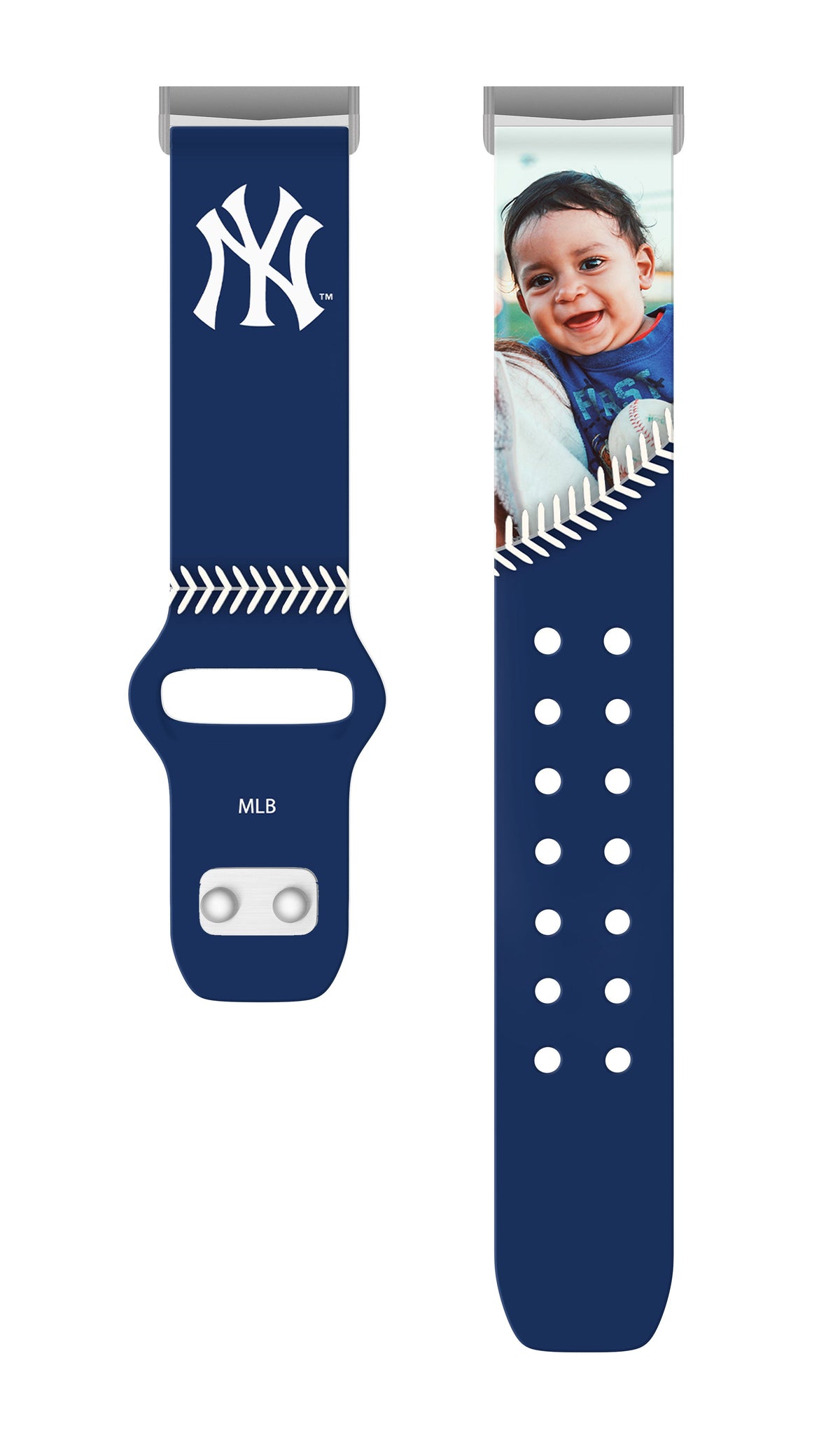 New York Yankees Custom Photo HD Fitbit Versa 3 &amp; Sense Band
