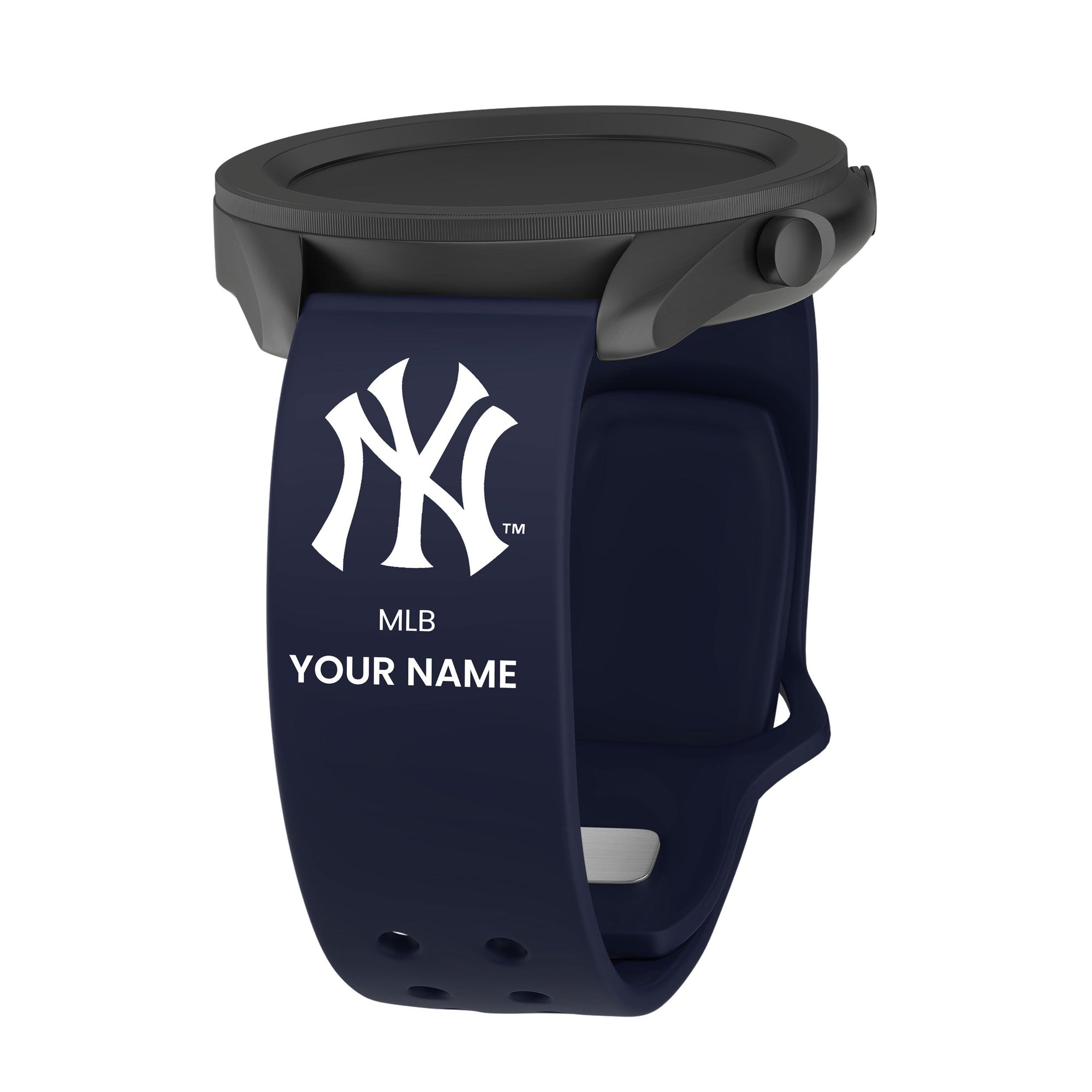 New York Yankees HD Custom Name Watch Band Compatible with Samsung Galaxy Watch and more