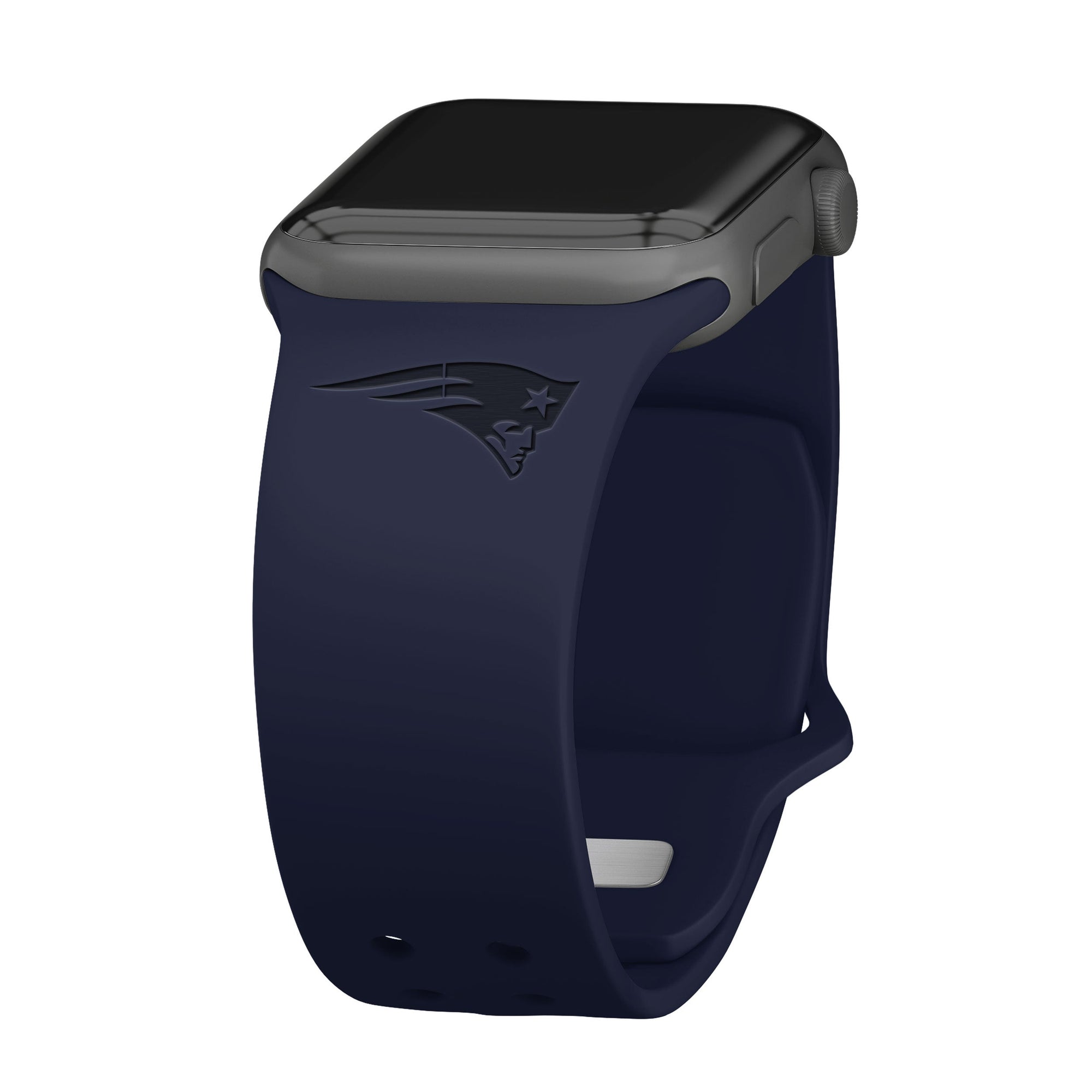 Game Time New England Patriots Engraved Apple Watch Band