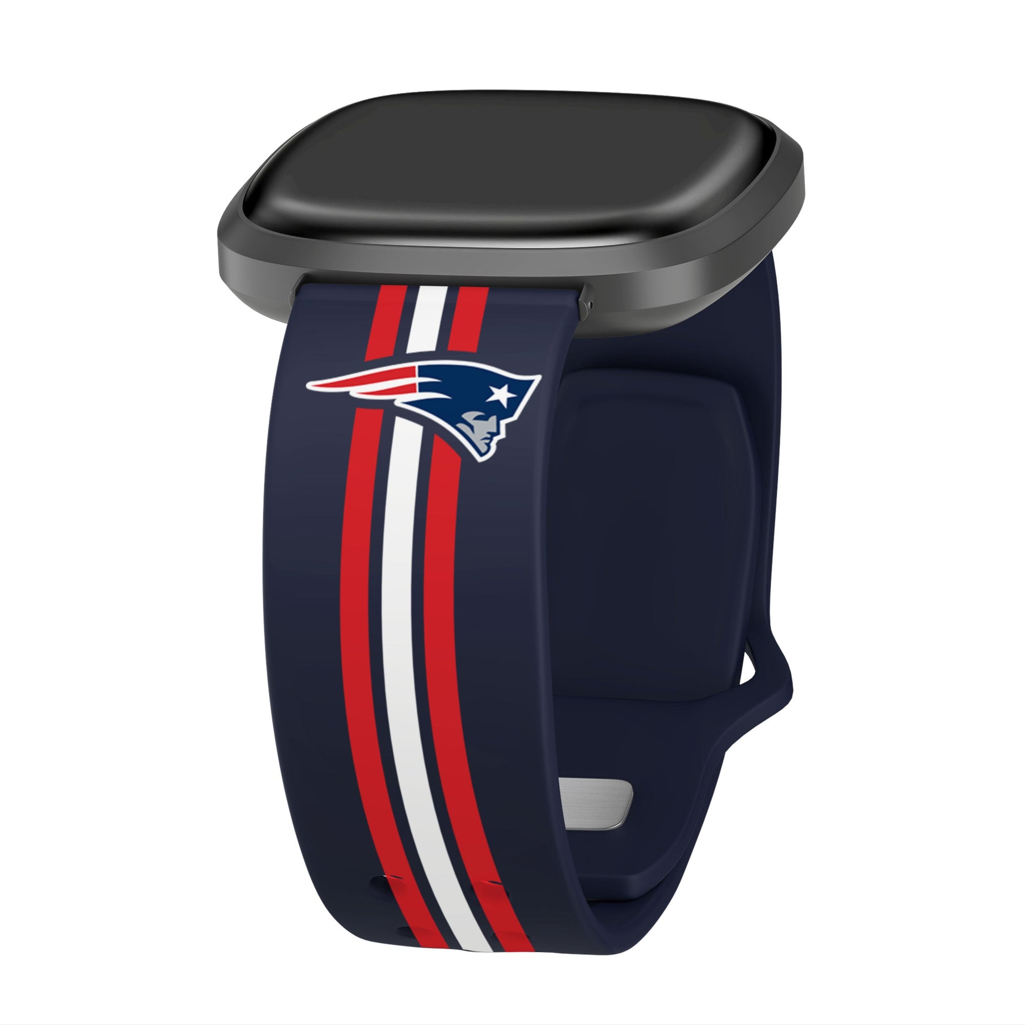 New England Patriots HD Fitbit Versa 3 and Sense Watch Band