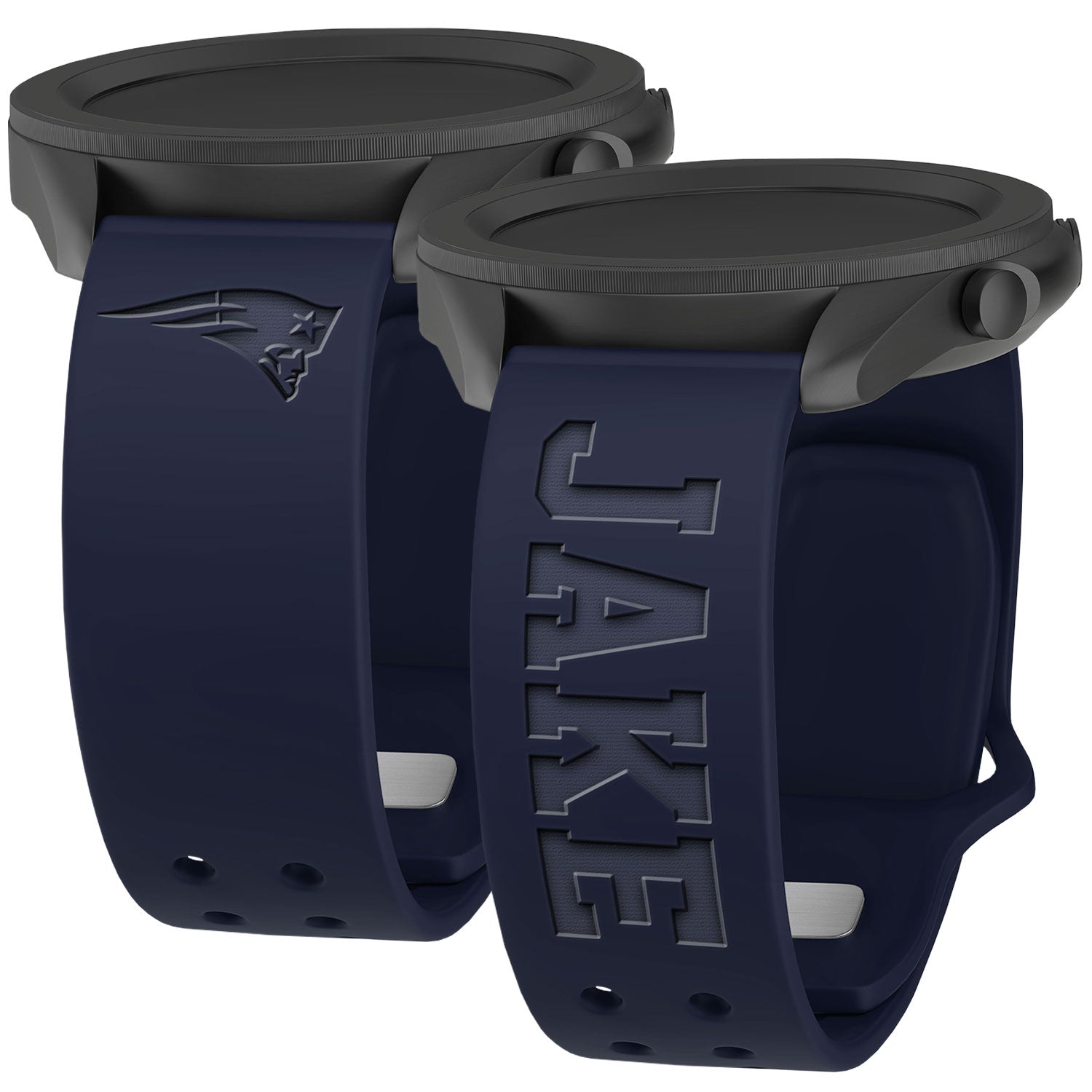 New England Patriots Custom Engraved Samsung Galaxy Watch Band