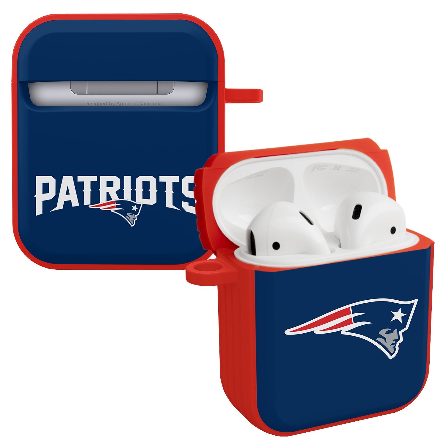 New England Patriots HDX Apple AirPods Gen 1 & 2 Case Cover
