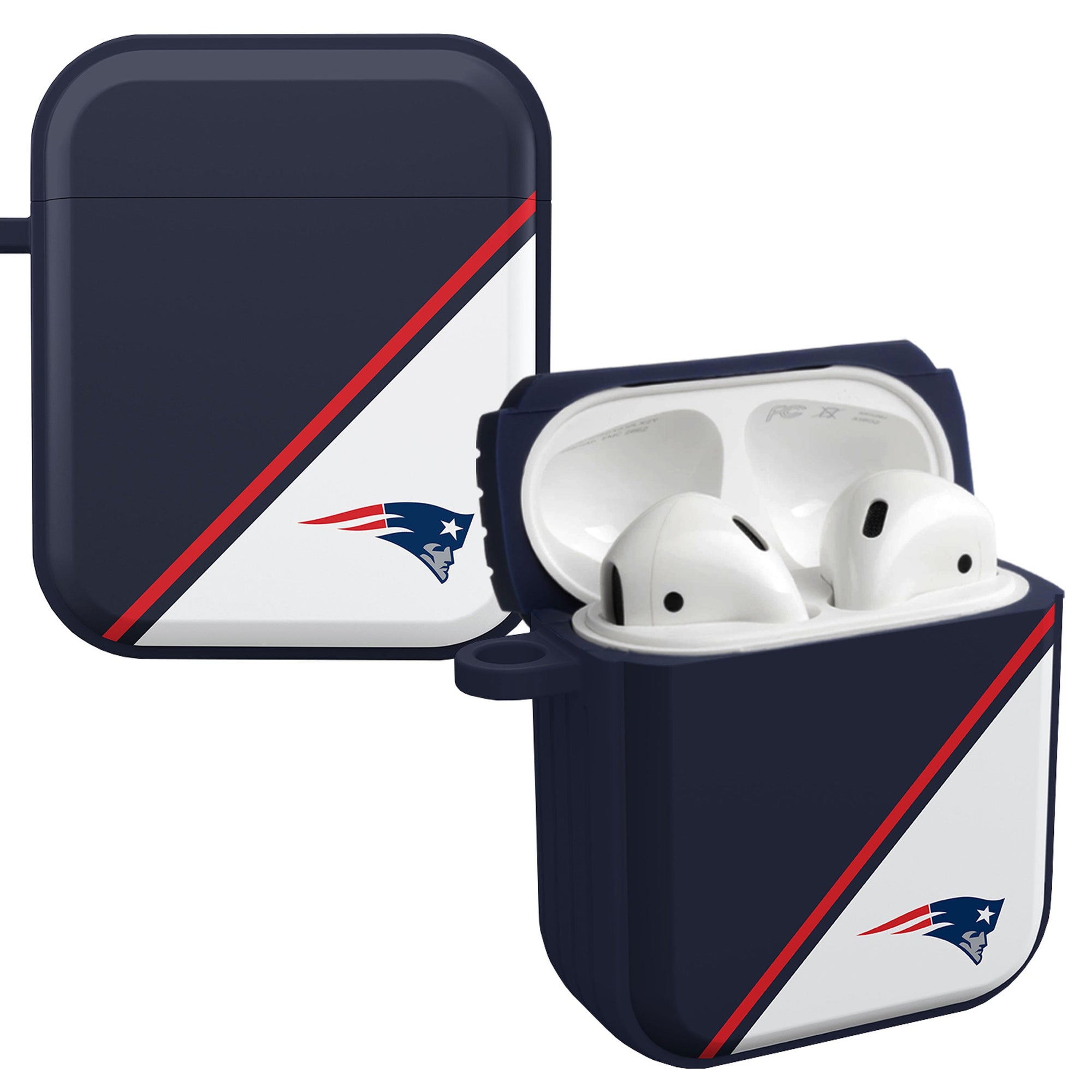 New England Patriots HDX Champion Series Apple AirPods Gen 1 & 2 Case Cover