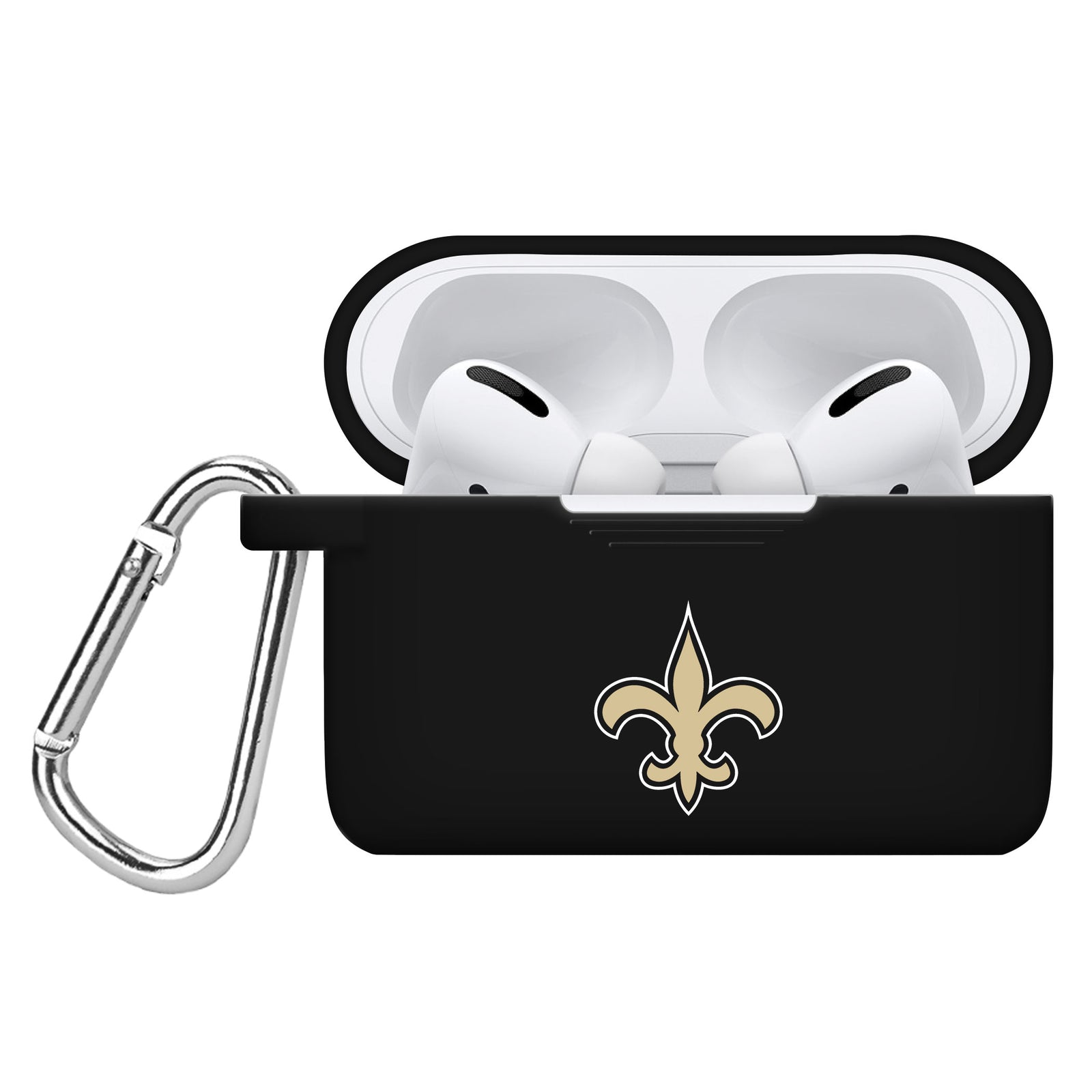 Game Time New Orleans Saints Silicone Airpod Pro Case Cover