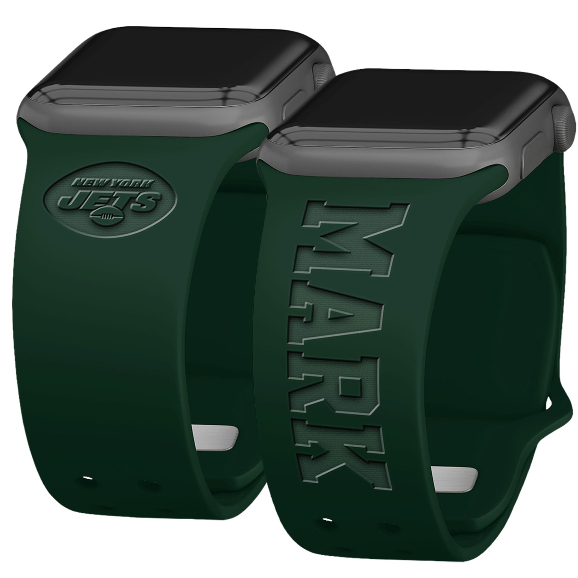 New York Jets Custom Engraved Apple Watch Band