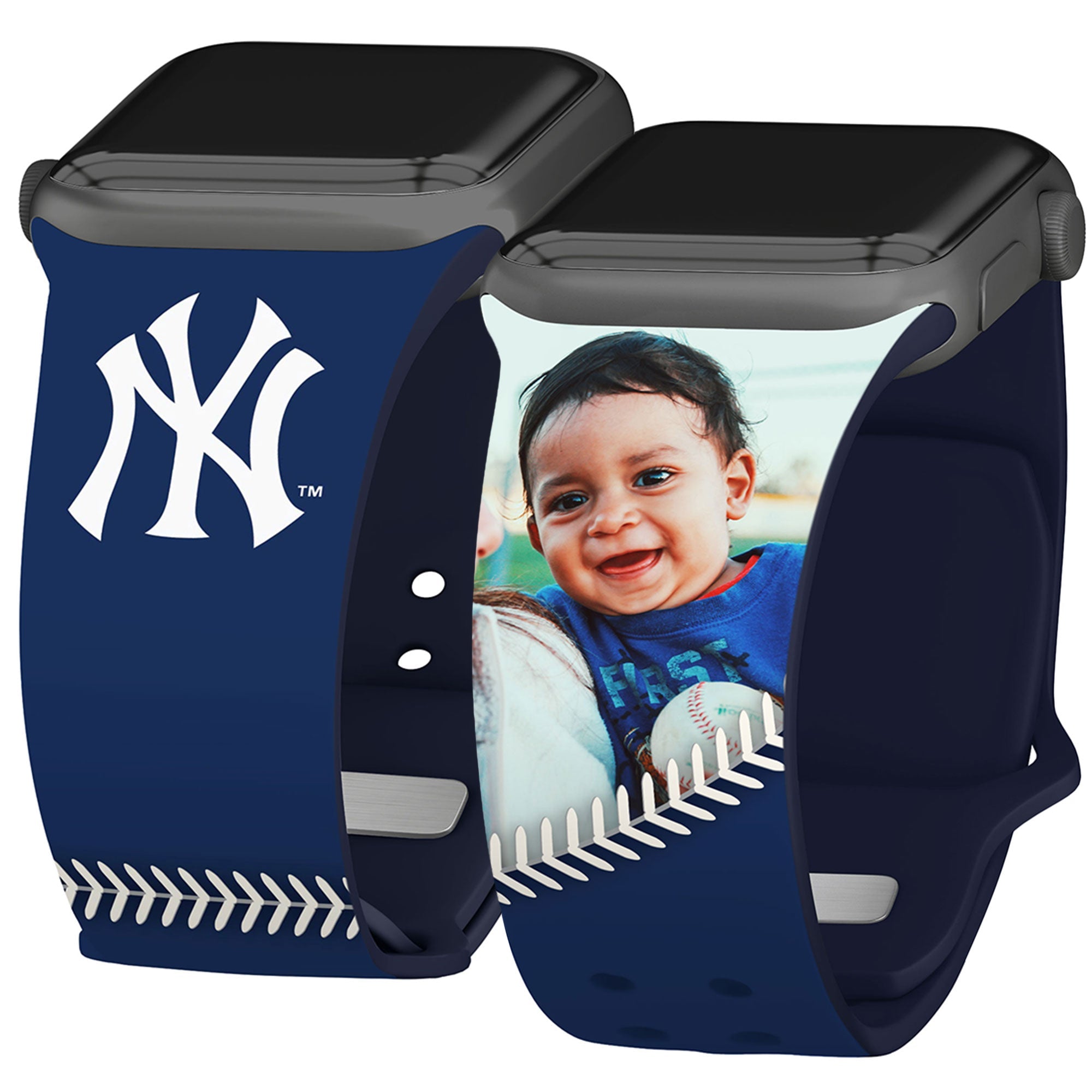 New York Yankees Custom Photo HD Apple Watch Band