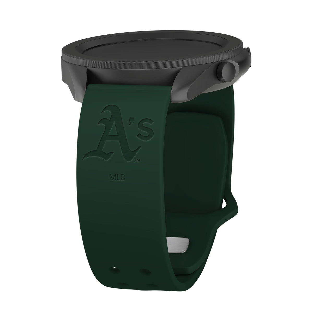 Game Time Oakland Athletics Engraved Silicone Watch Band