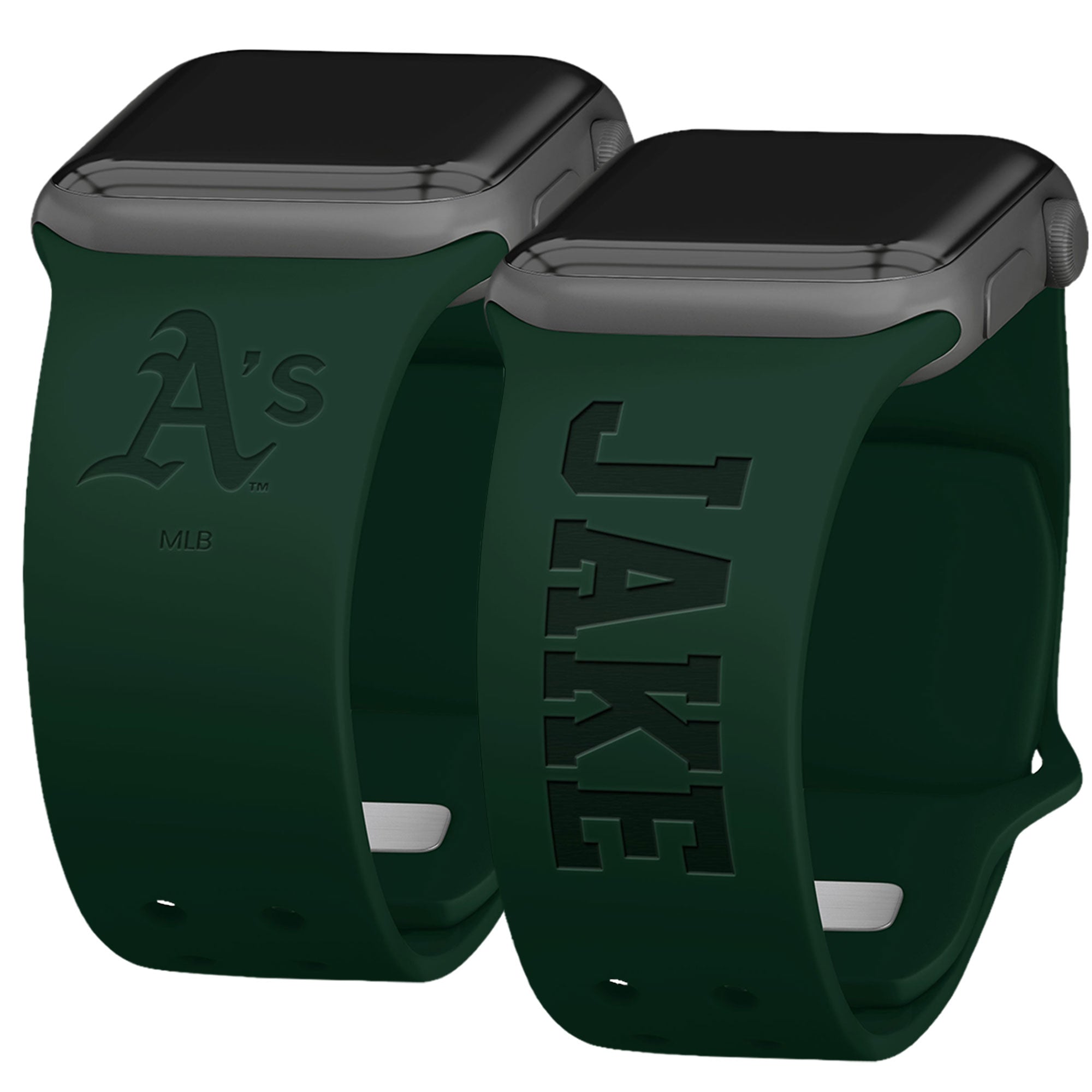 Oakland Athletics Custom Engraved Apple Watch Band