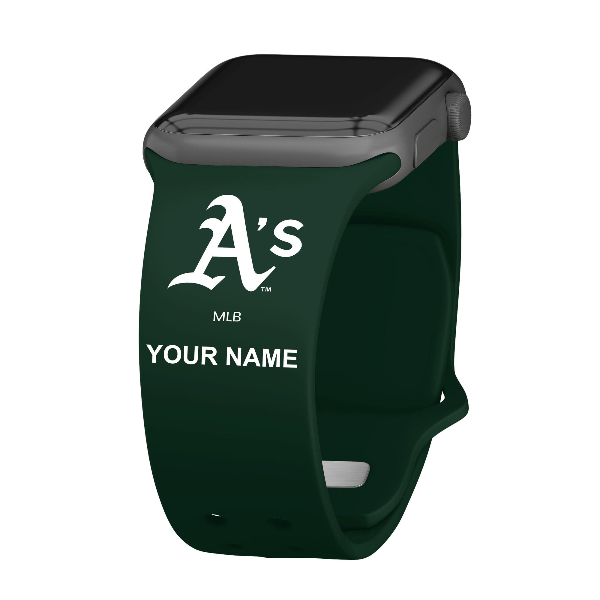 Oakland Athletics HD Custom Name Apple Watch Band