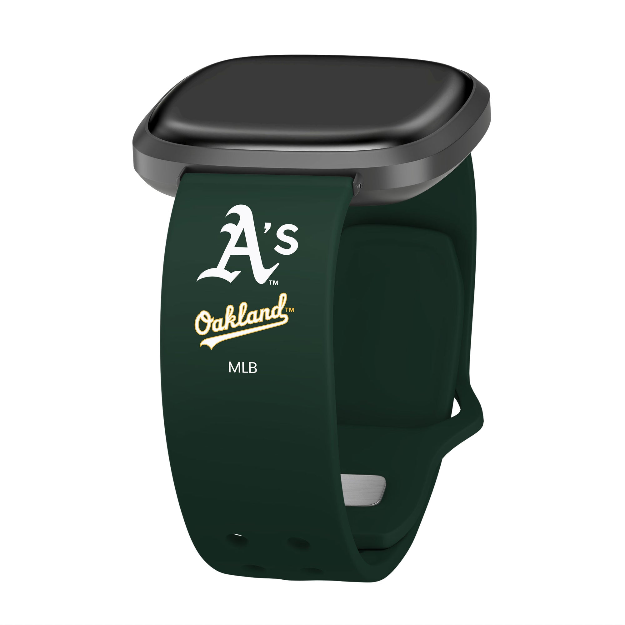 Oakland Athletics HD Elite Edition Fitbit Versa 3 & Sense Watch Band