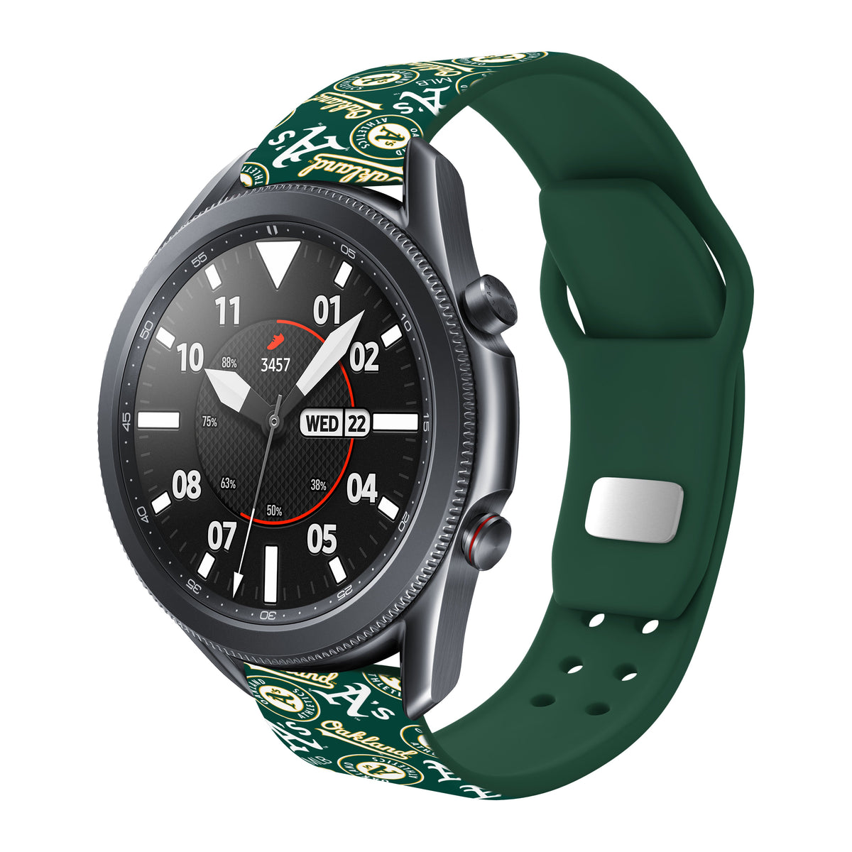 Game Time Oakland Athletics HD Watch Band