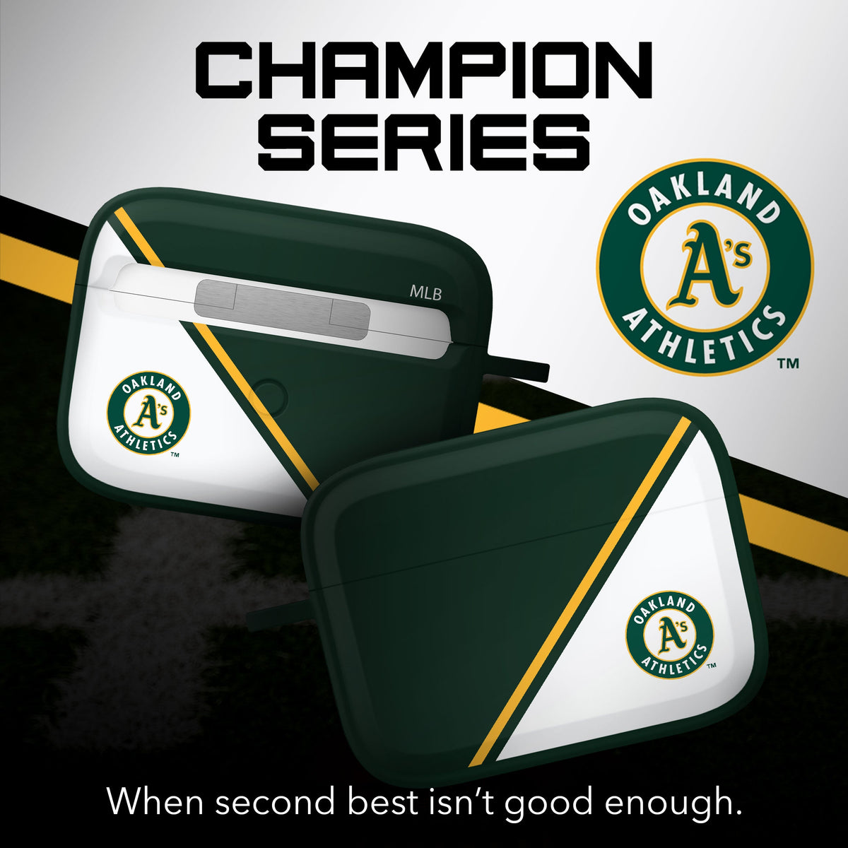 Oakland Athletics HDX Champion Series Apple AirPods Pro Case Cover