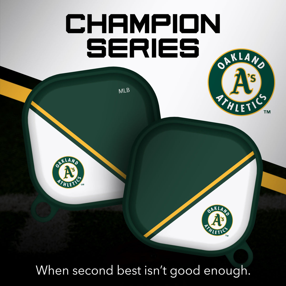 Oakland Athletics HDX Champion Series Samsung Galaxy Buds Pro Case Cover