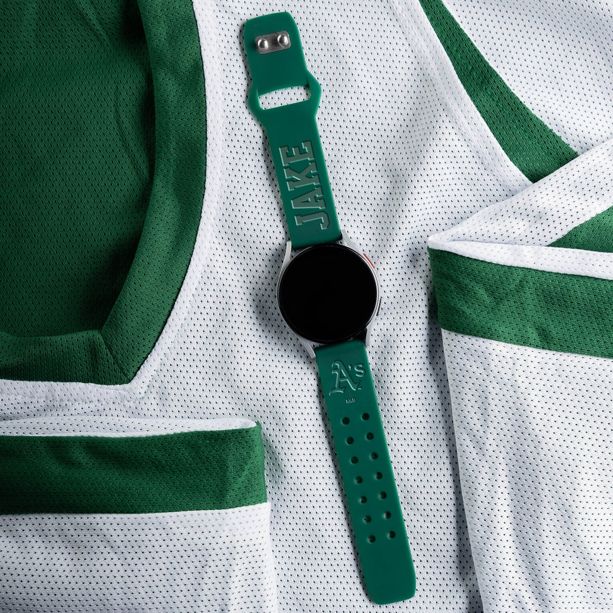 Oakland Athletics Custom Engraved Samsung Galaxy Quick Change Watch Band