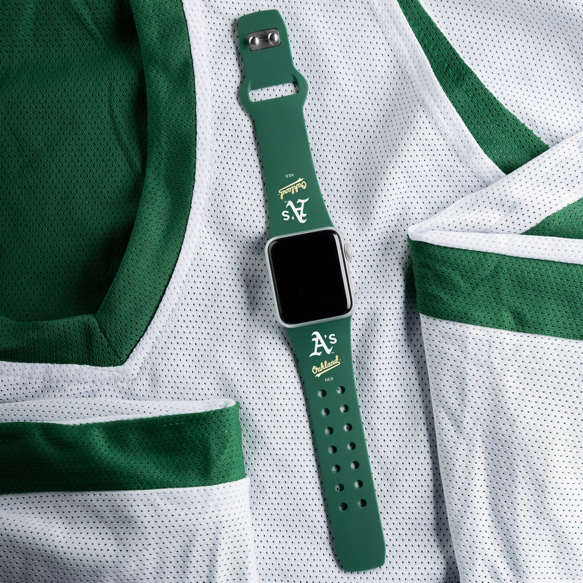 Oakland Athletics HD Elite Edition Apple Watch Band