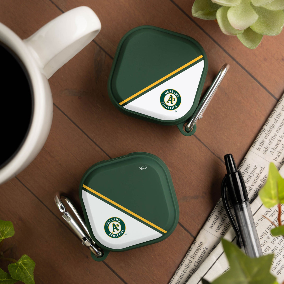 Oakland Athletics HDX Champion Series Samsung Galaxy Buds Pro Case Cover