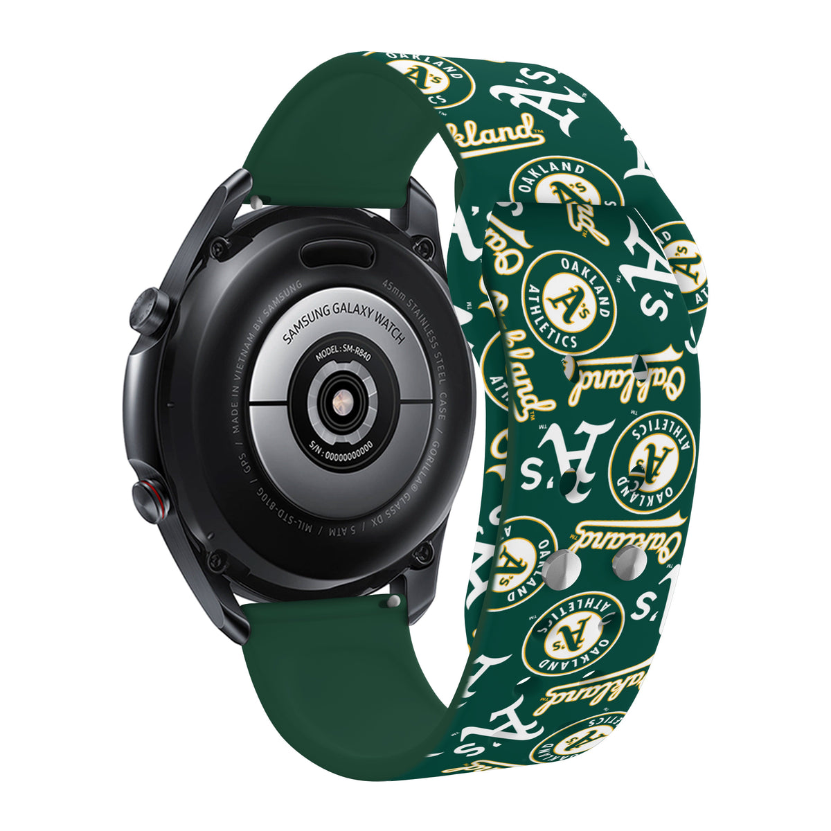 Game Time Oakland Athletics HD Watch Band