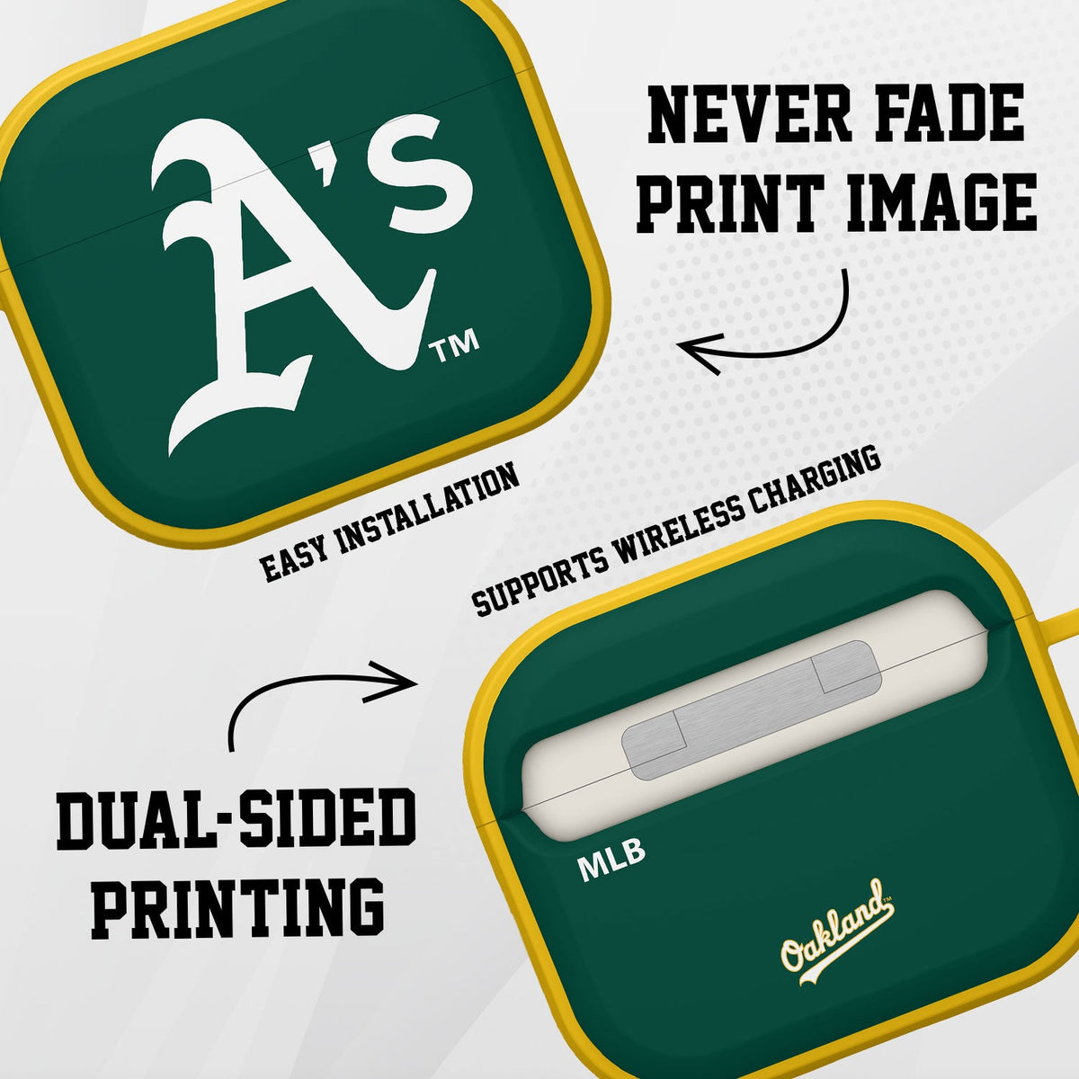 Oakland Athletics HDX Apple AirPods Gen 3 Case Cover