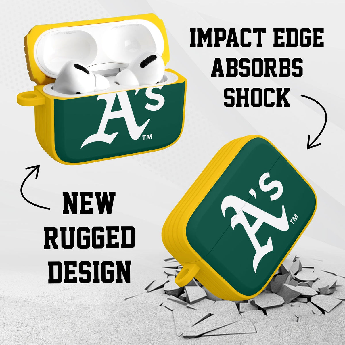 Oakland Athletics HDX Apple AirPods Pro Cover