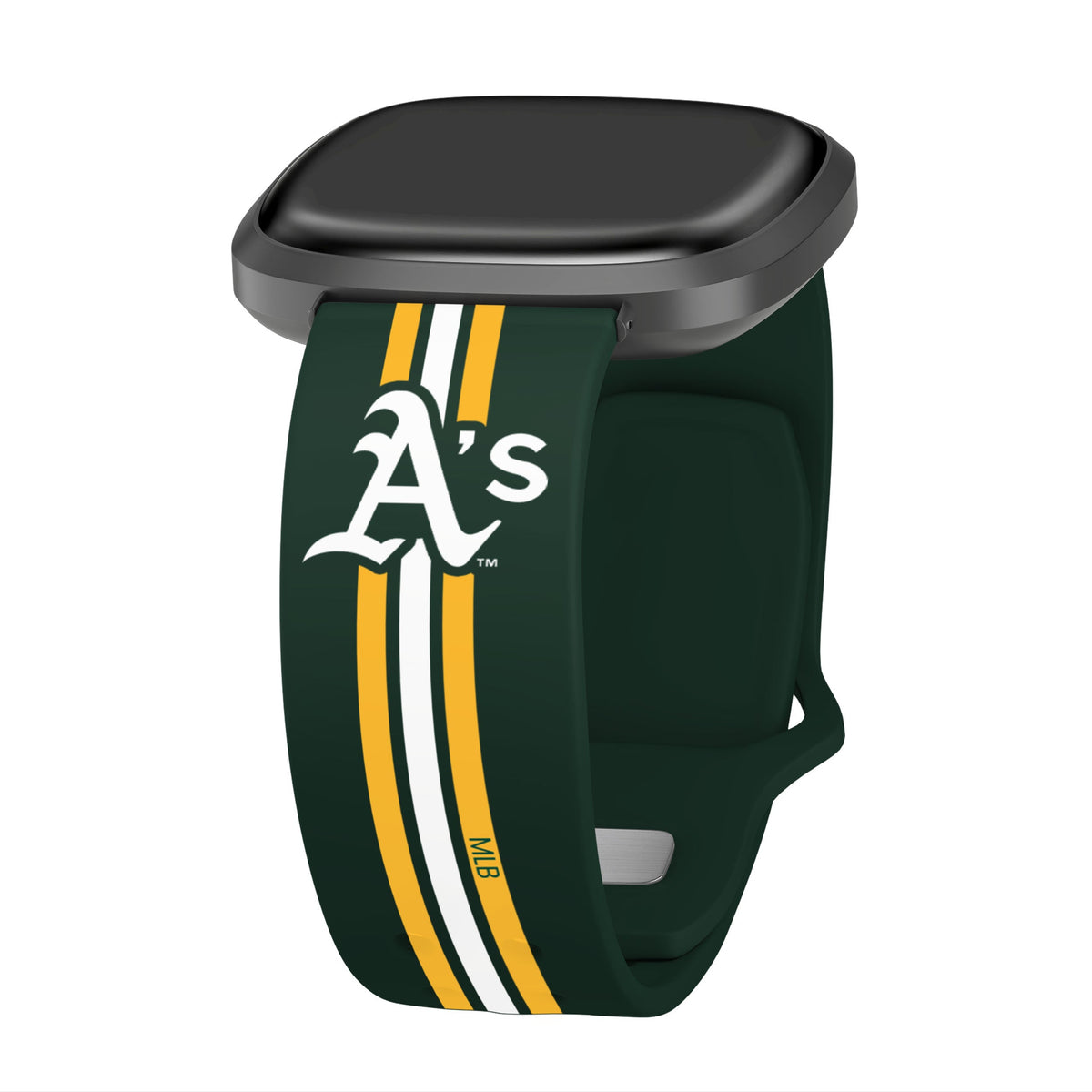 Oakland Athletics HD Fitbit Versa 3 and Sense Watch Band