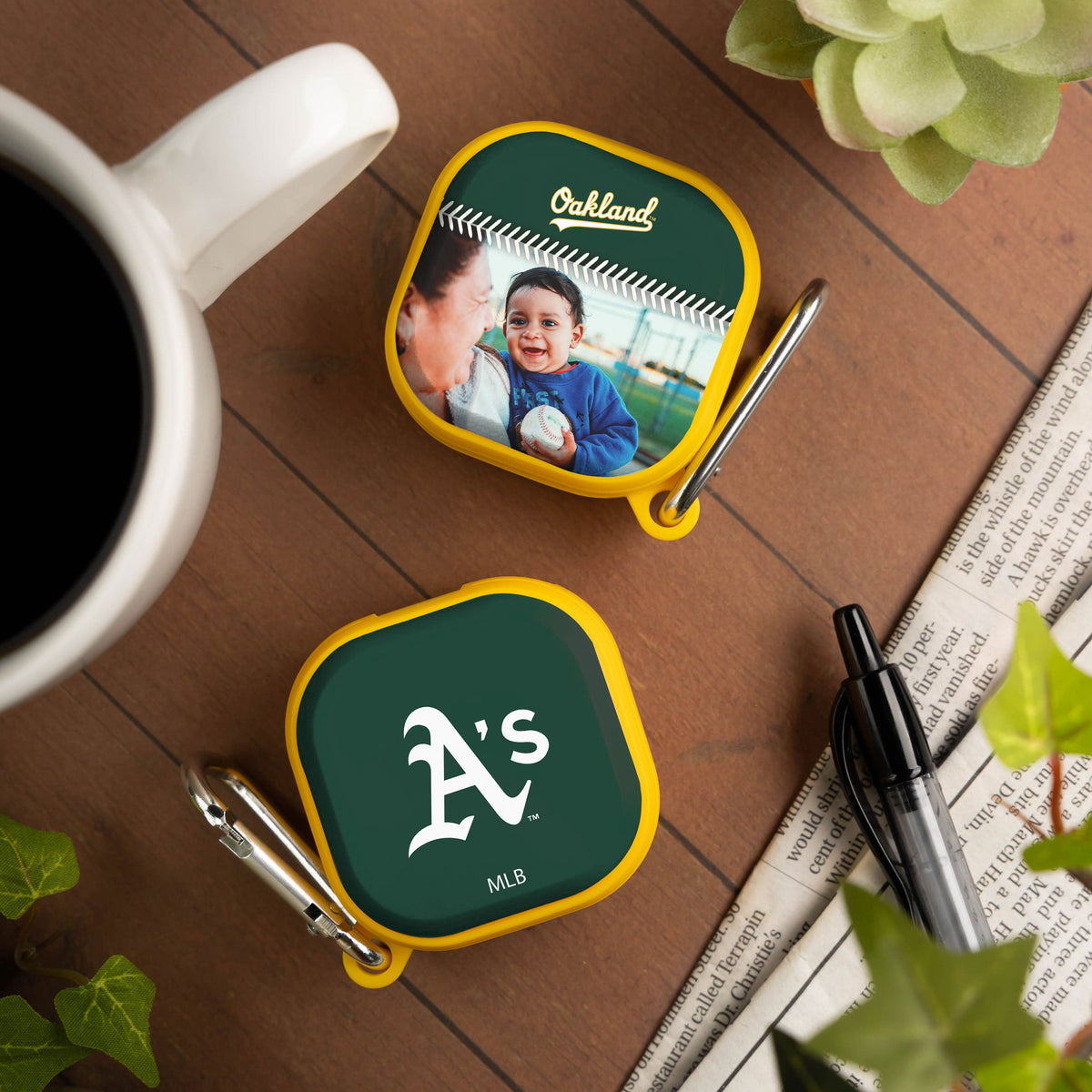 Oakland Athletics Custom Photo HDX Samsung Galaxy Buds Pro Case Cover