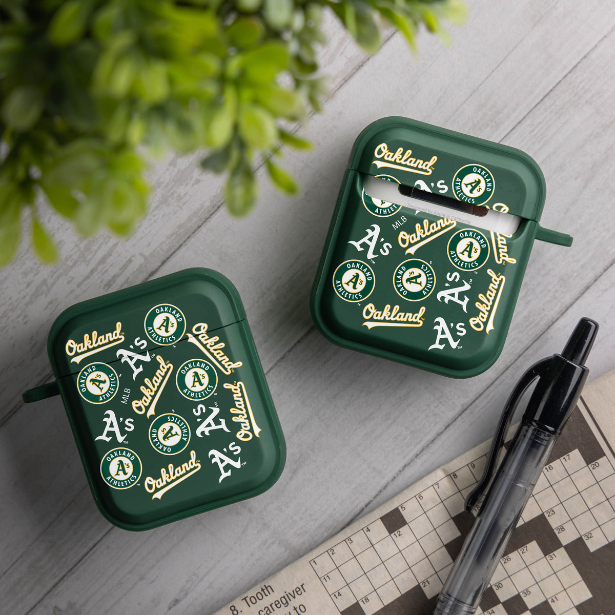 Oakland Athletics HDX Apple AirPods Gen 1 &amp; 2 Case Cover