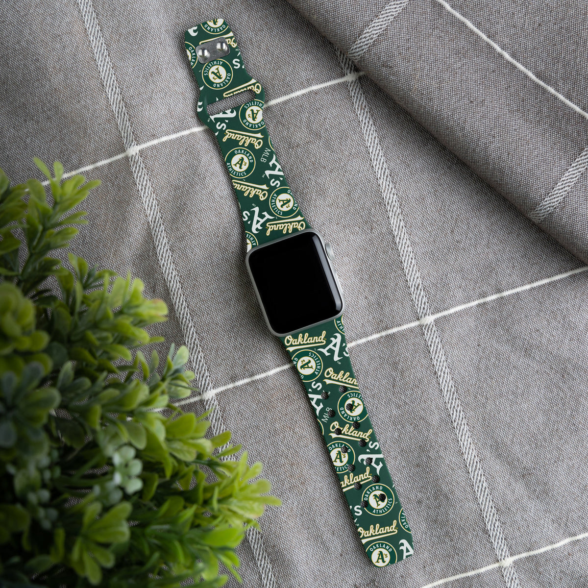 Oakland Athletics HD Apple Watch Band