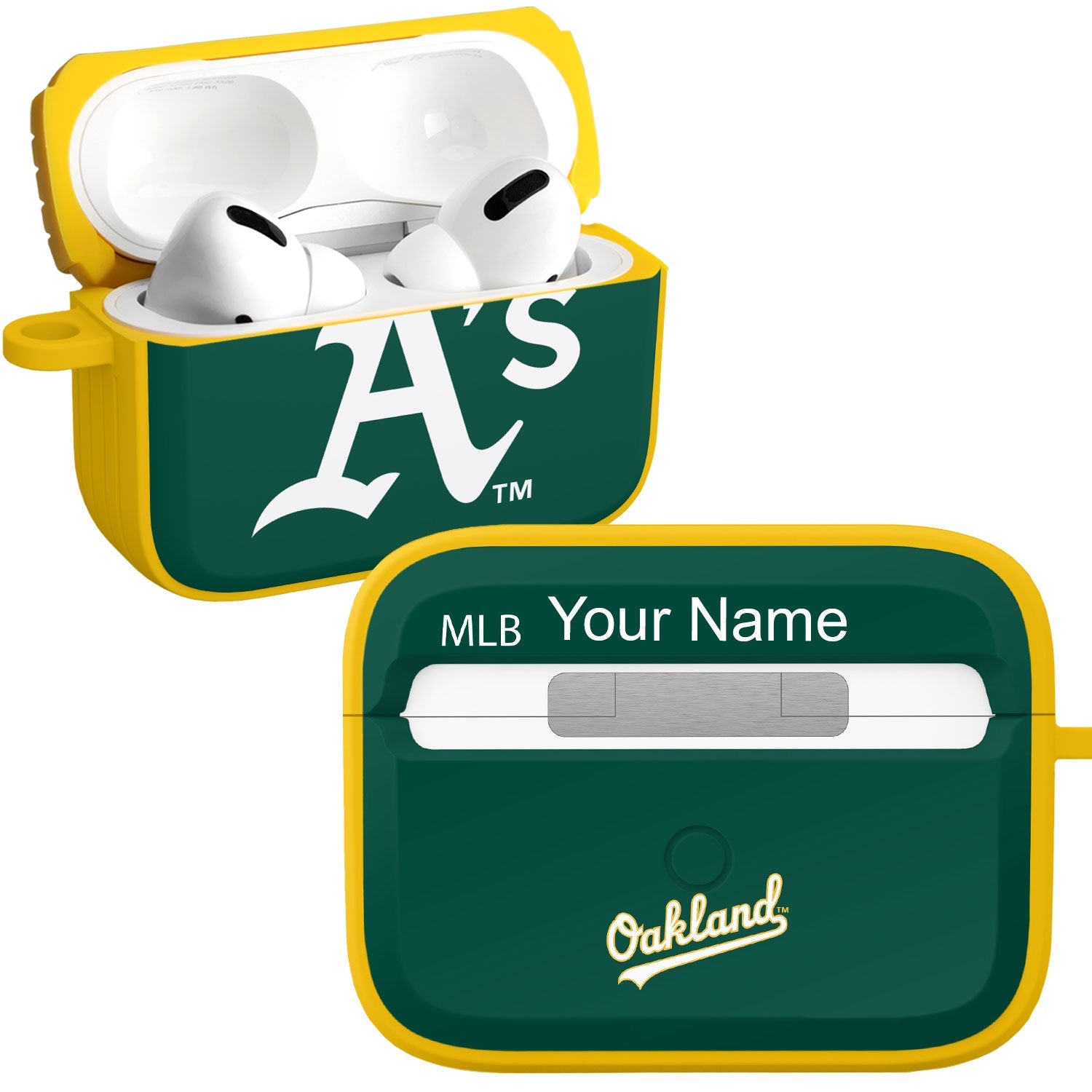 Oakland Athletics Custom HDX Apple AirPods Pro Cover (Classic)