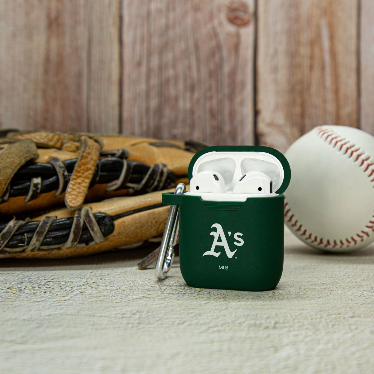 Game Time Oakland Athletics AirPods Case Cover