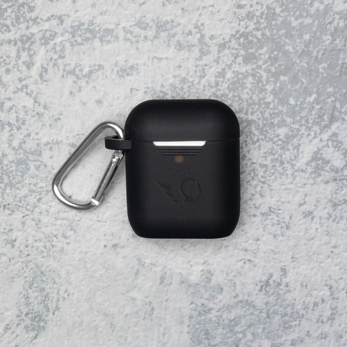 Game Time Ottawa Senators Engraved Silicone AirPods Case Cover