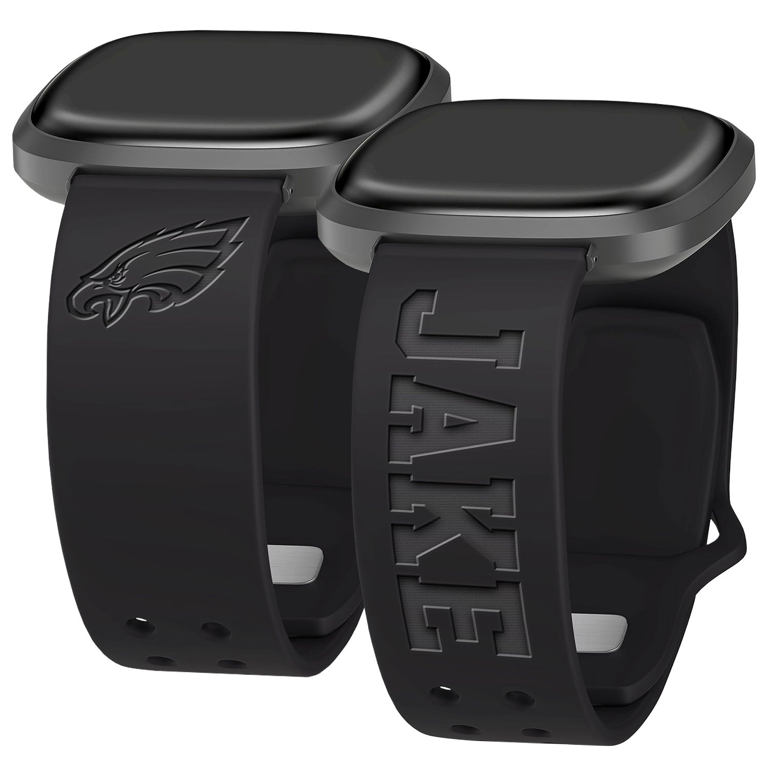 Philadelphia Eagles Custom Engraved Fitbit Versa 3 and Sense Watch Band