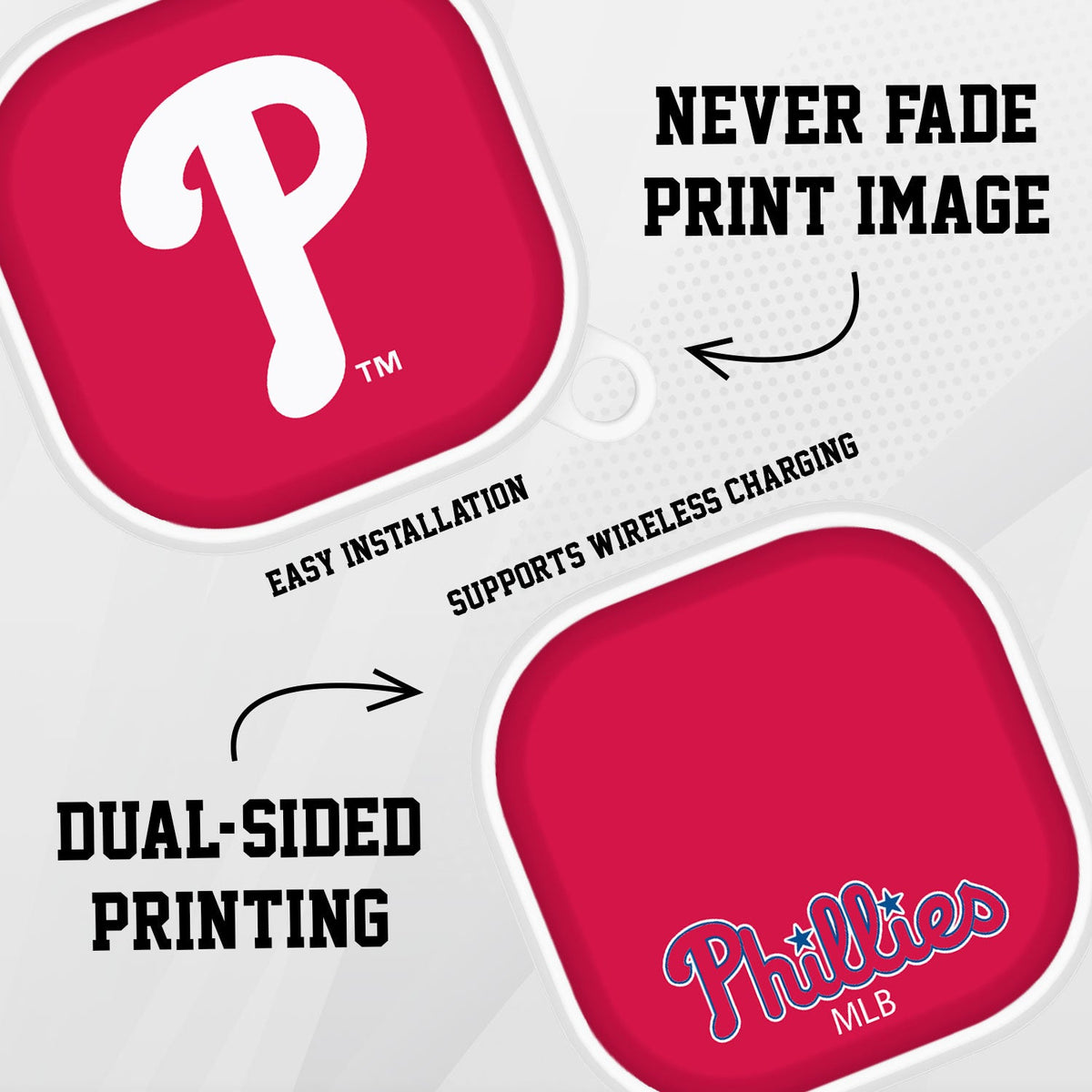 Philadelphia Phillies HDX Samsung Galaxy Buds Pro Case Cover