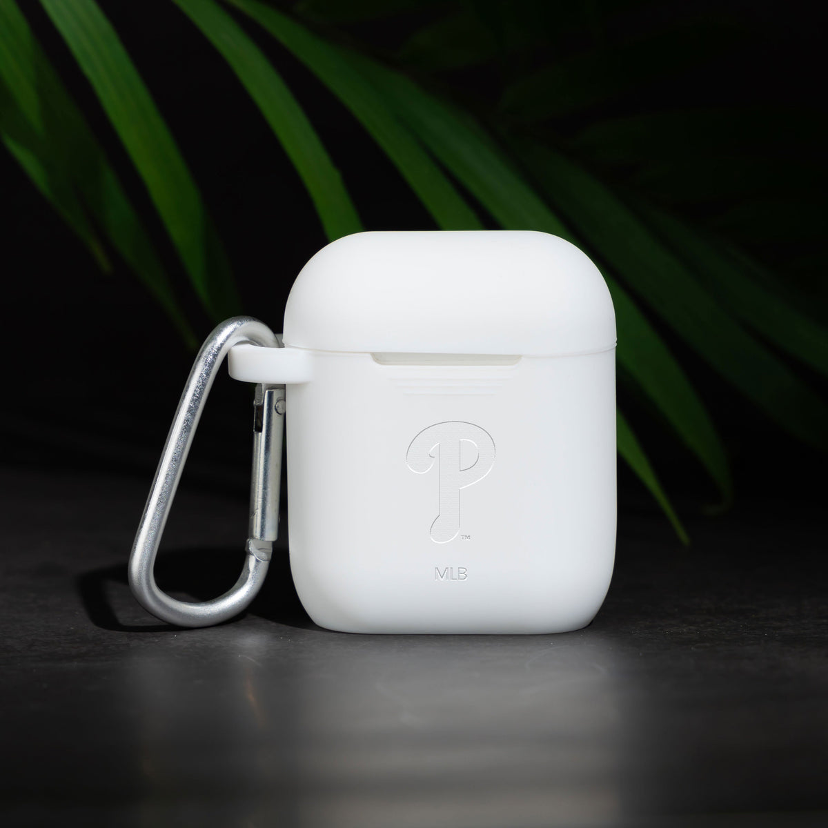 Game Time Philadelphia Phillies Engraved Silicone AirPods Case Cover