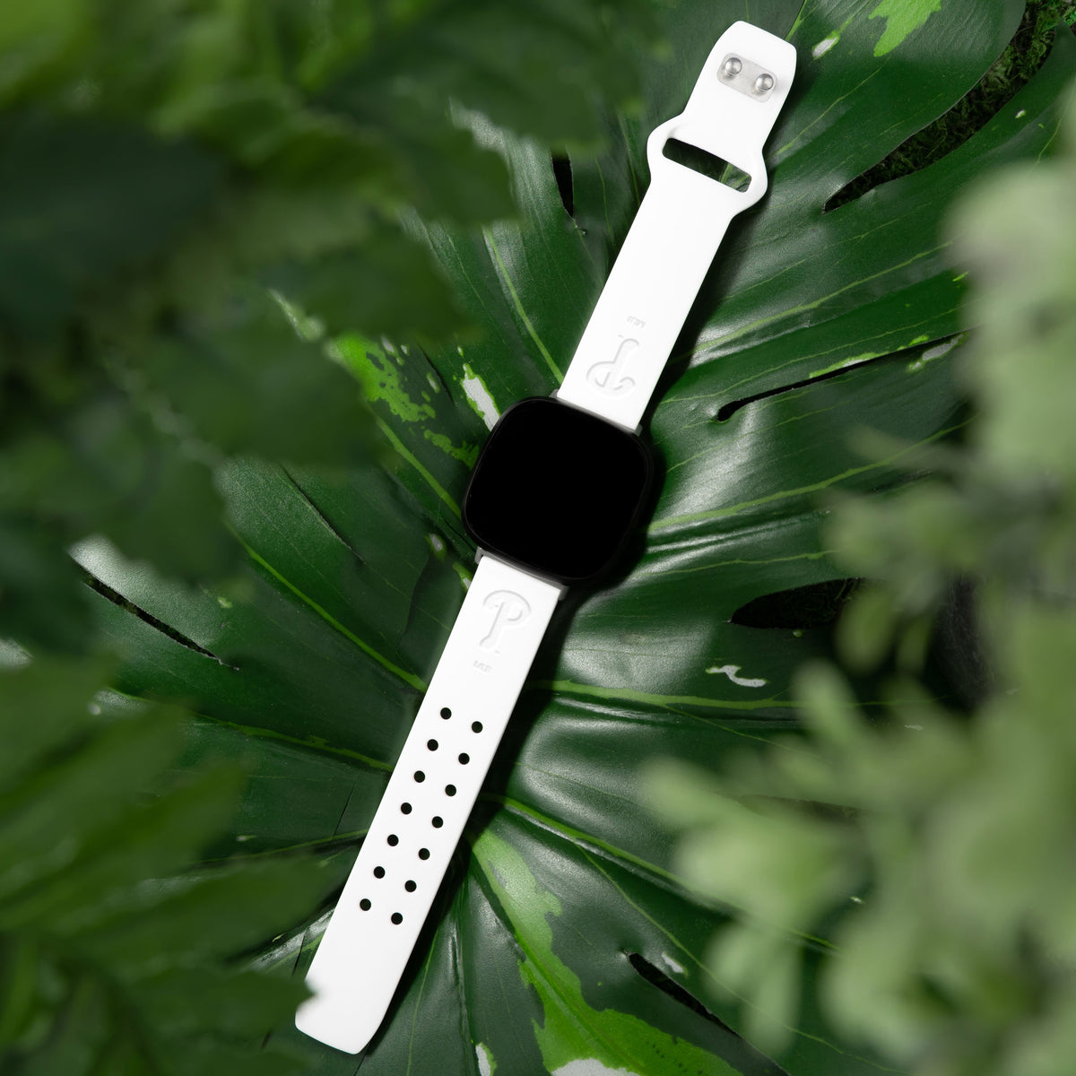 Game Time Philadelphia Phillies Engraved Silicone Sport Fitbit Watch Band