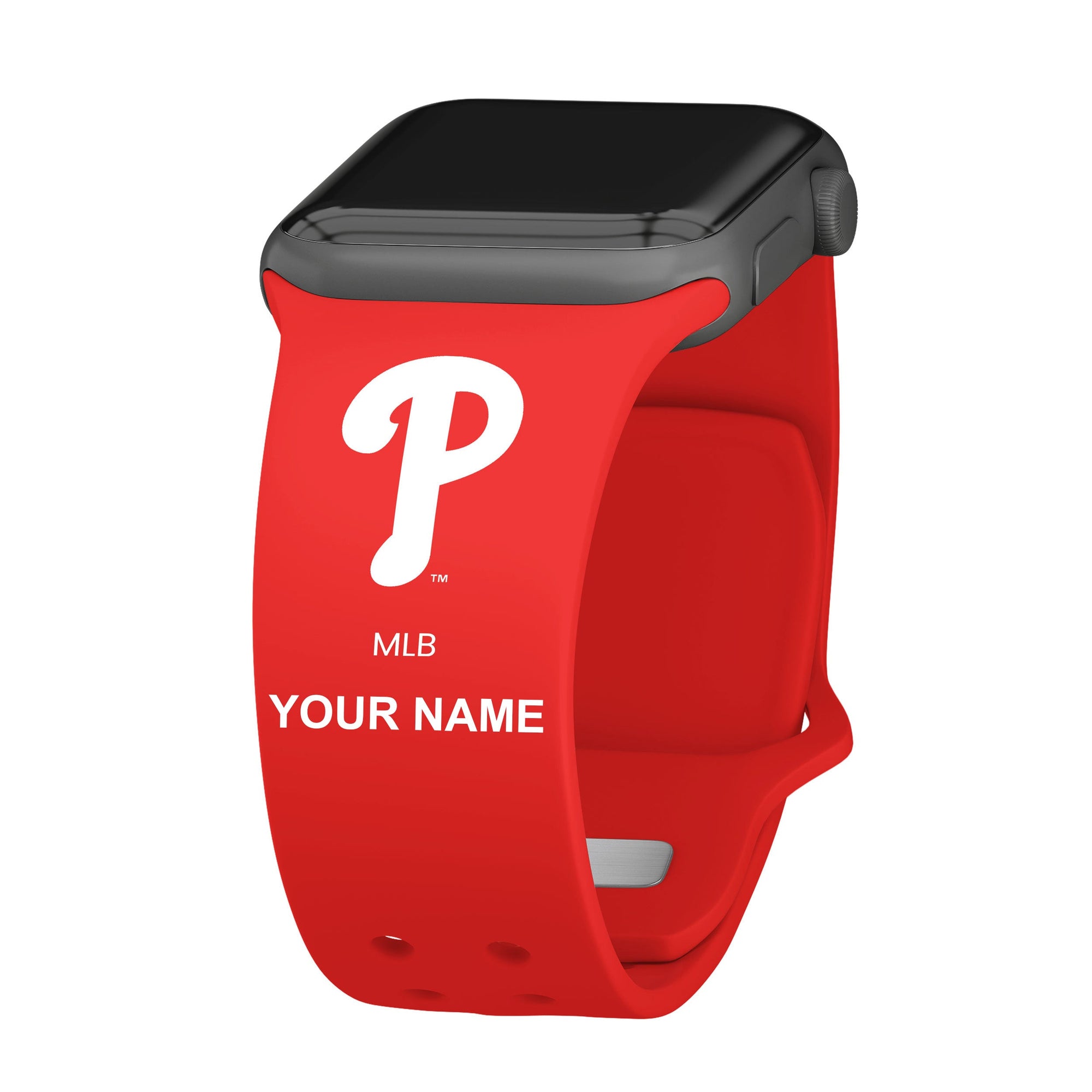 Philadelphia Phillies HD Custom Name Apple Watch Band