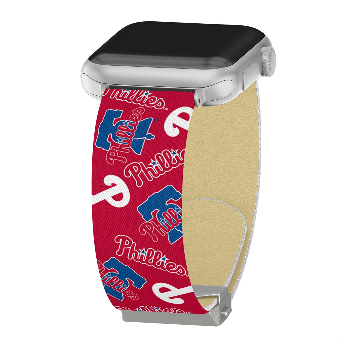 Game Time Philadelphia Phillies Signature Series Apple Watch Band With Engraved Buckle