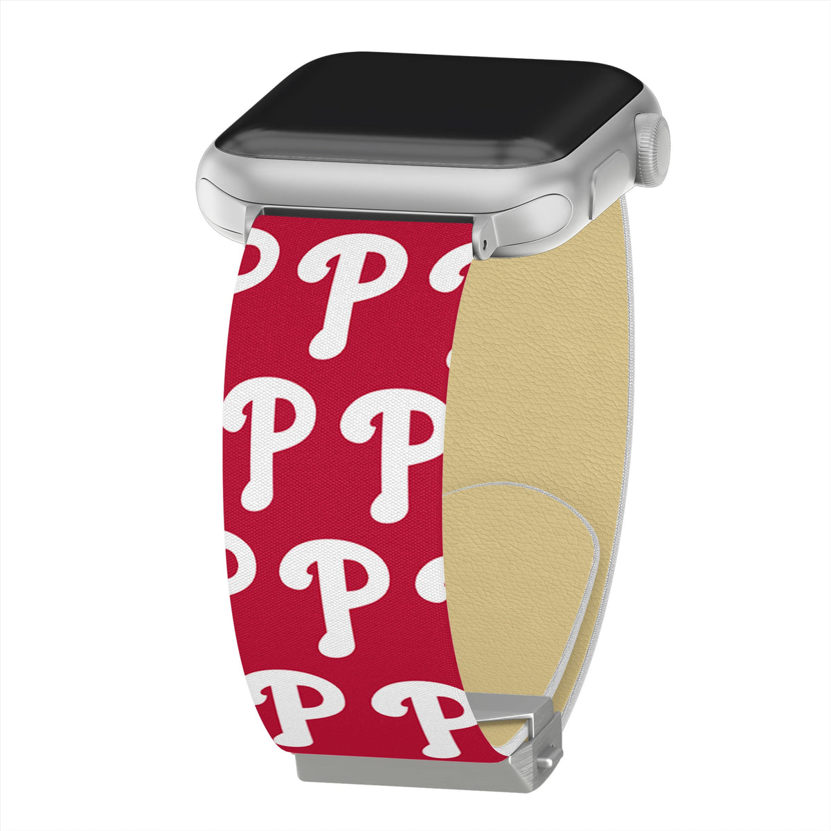Game Time Philadelphia Phillies Signature Series Apple Watch Band With Engraved Buckle