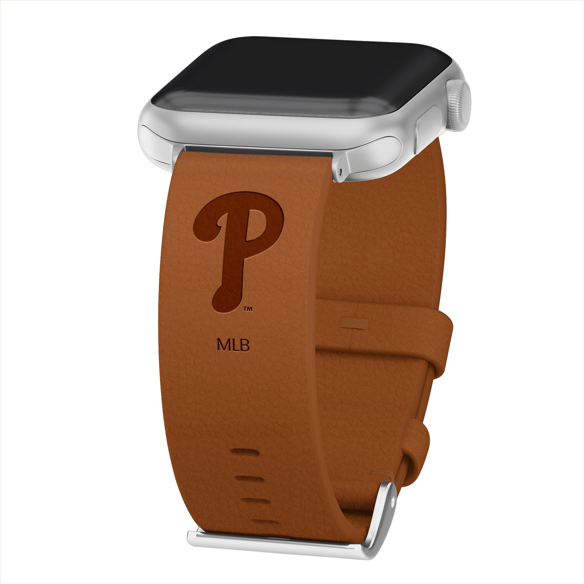 Game Time Philadelphia Phillies Leather Apple Watch Band