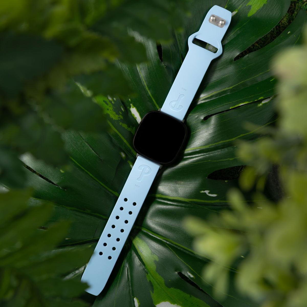 Game Time Philadelphia Phillies Engraved Silicone Sport Fitbit Watch Band