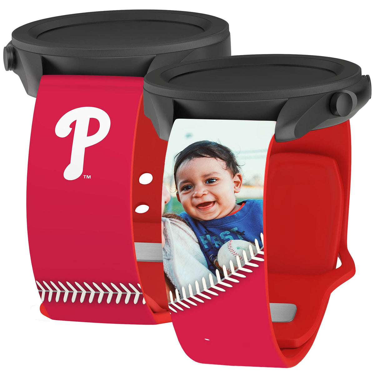 Philadelphia Phillies Custom Photo HD Samsung Galaxy Watch Band