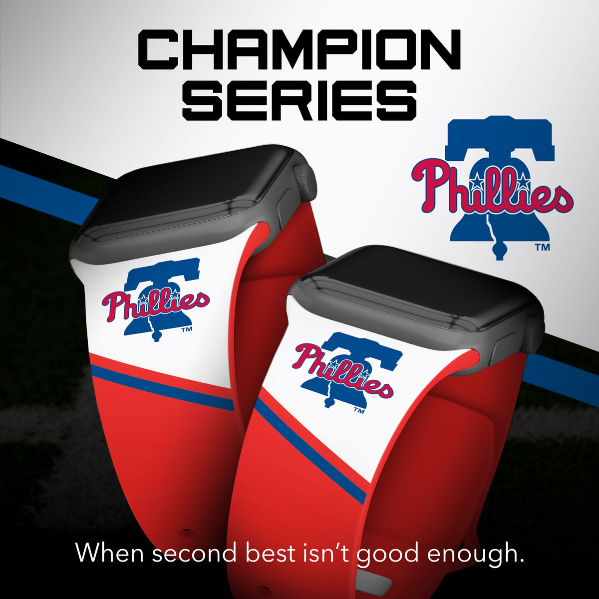 Philadelphia Phillies HD Champion Series Apple Watch Band
