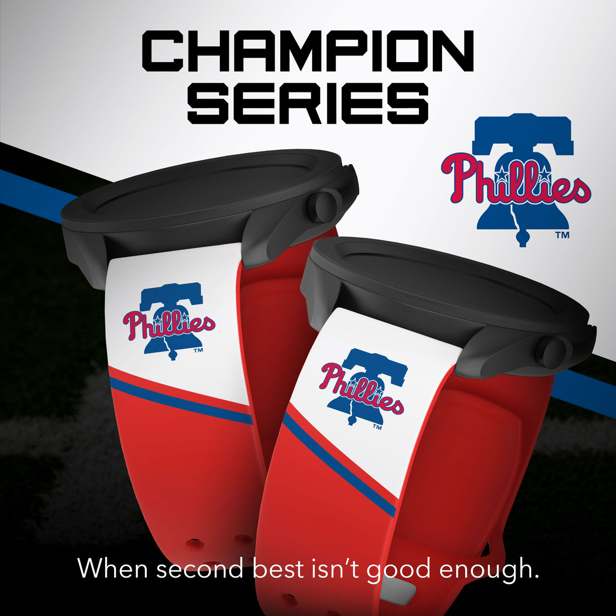 Philadelphia Phillies HD Champion Series Samsung Galaxy Watch Band