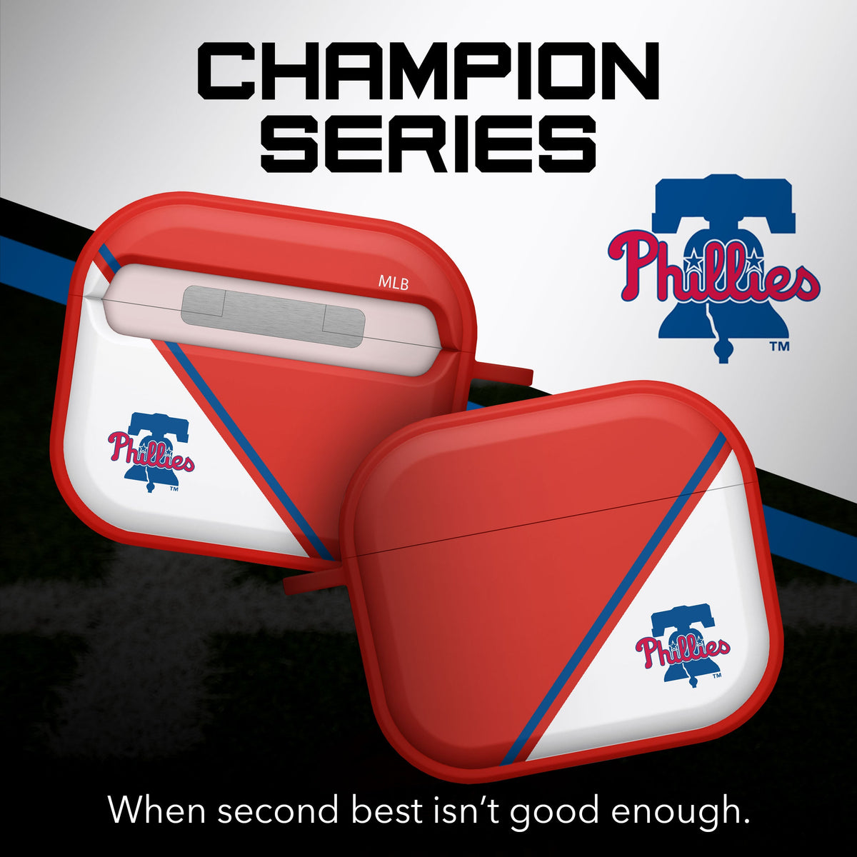 Philadelphia Phillies HDX Champion Series Apple AirPods Gen 3 Case Cover
