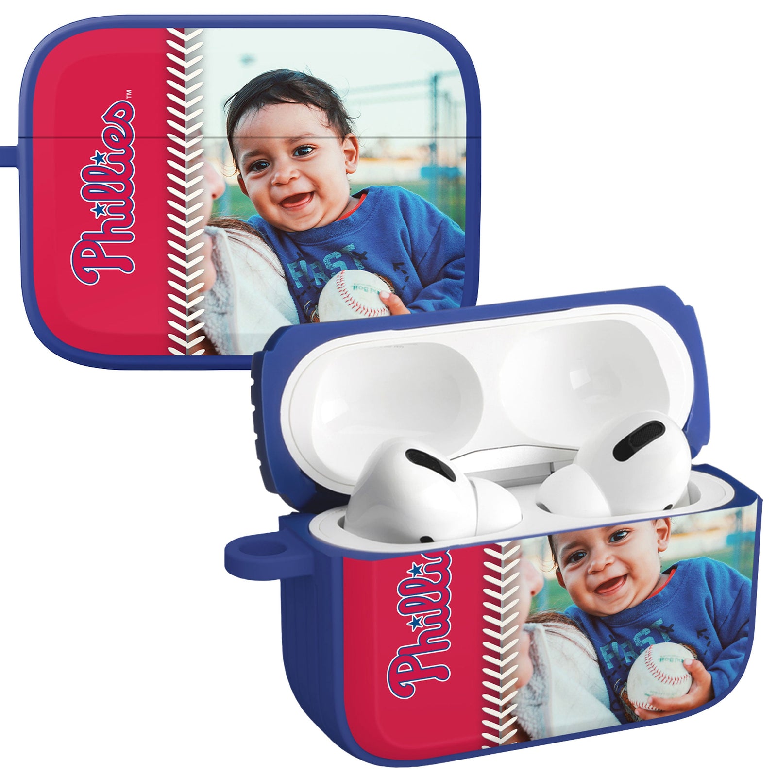 Philadelphia Phillies Custom Photo HDX Apple AirPods Pro Case Cover