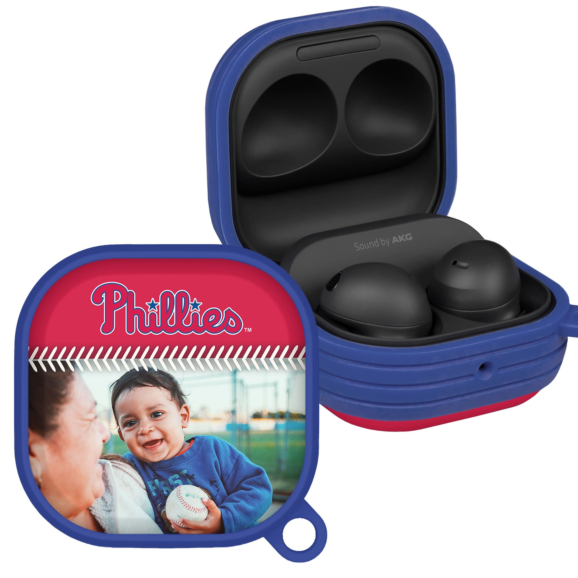 Philadelphia Phillies Custom Photo HDX Samsung Galaxy Buds Pro Case Cover