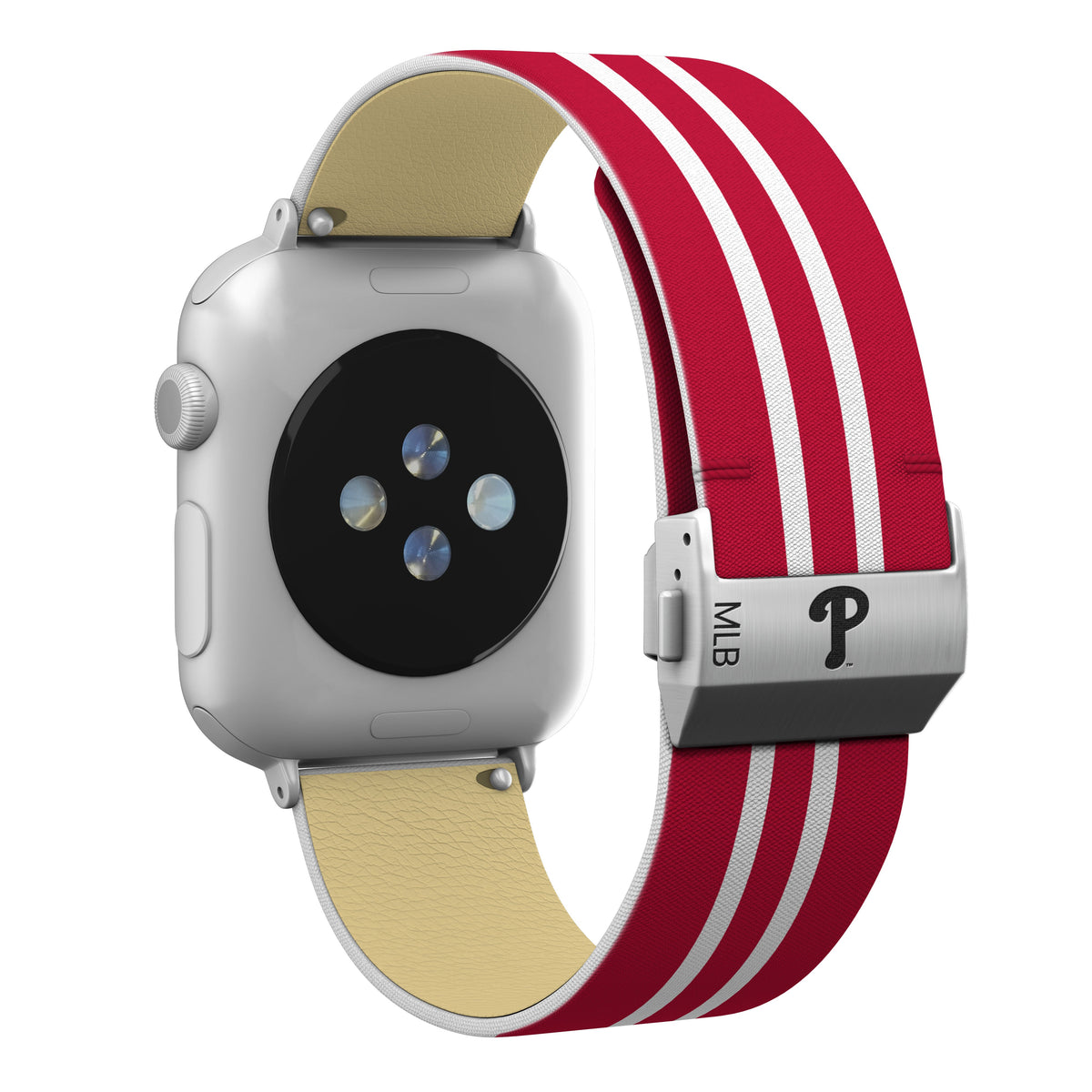 Game Time Philadelphia Phillies Signature Series Apple Watch Band With Engraved Buckle